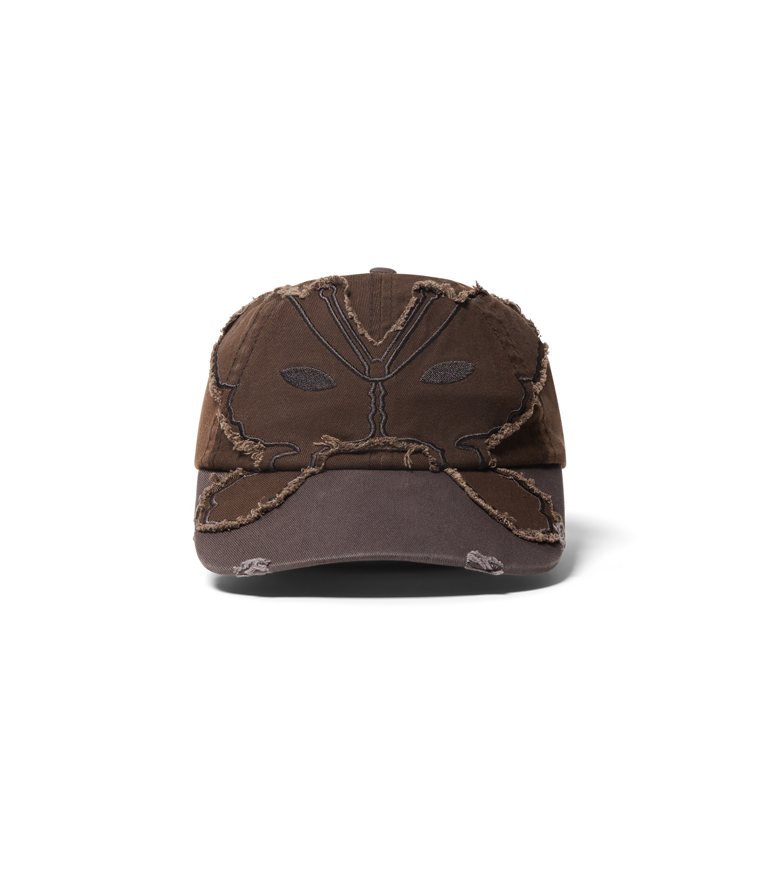 Alien Butterfly Tonal Baseball Cap - Brown