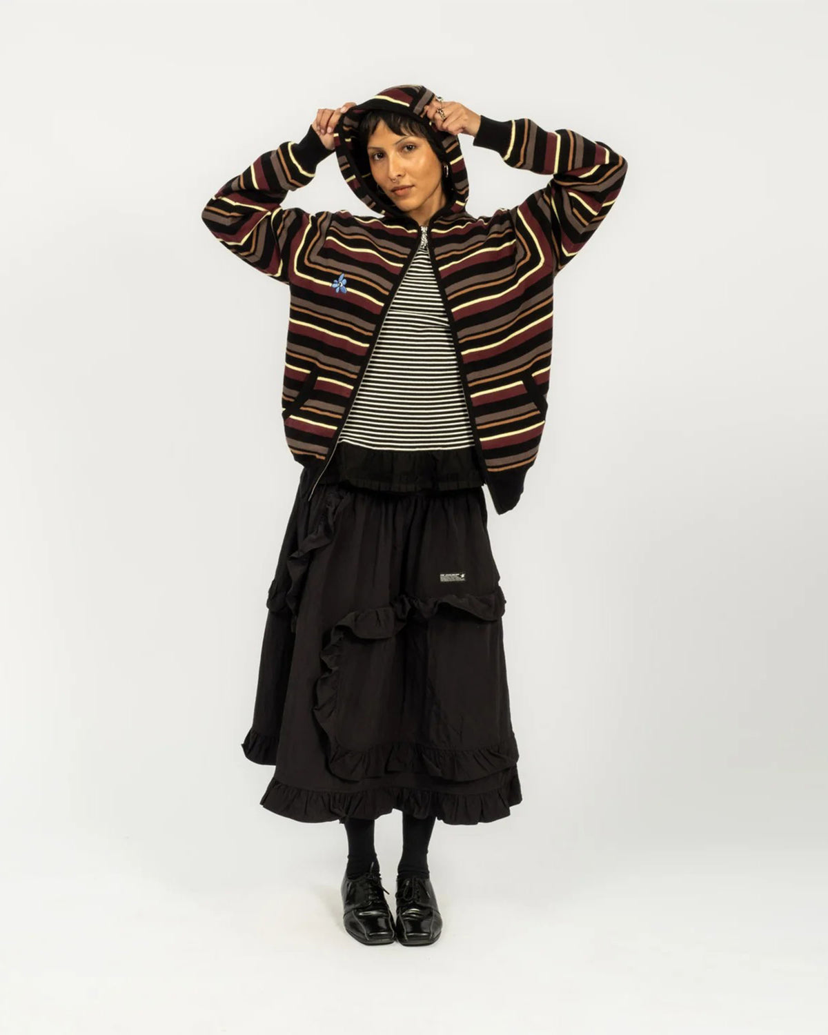 Two Mil Pathways Skirt - Black