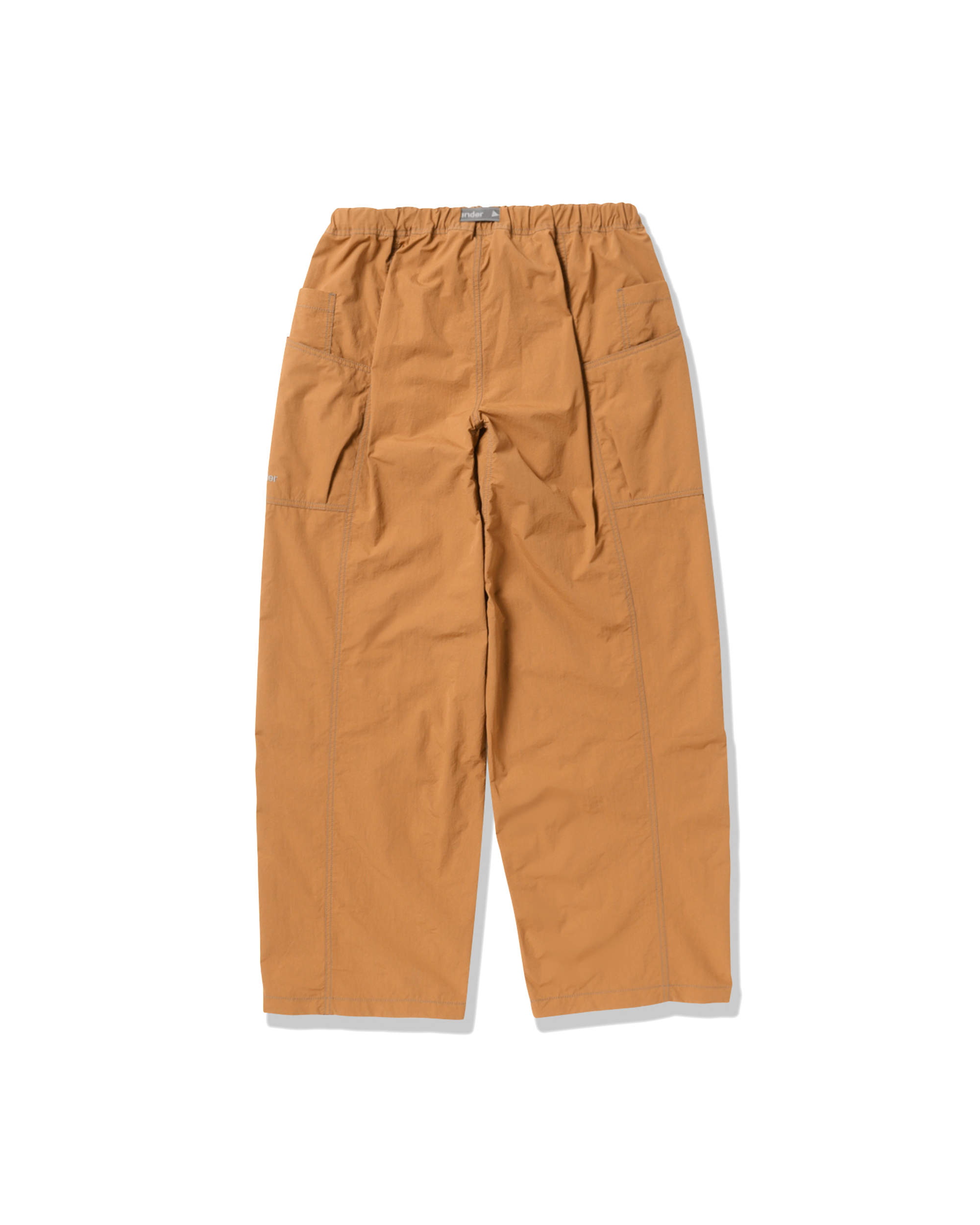 Crinkled Nylon Pant - Terracotta