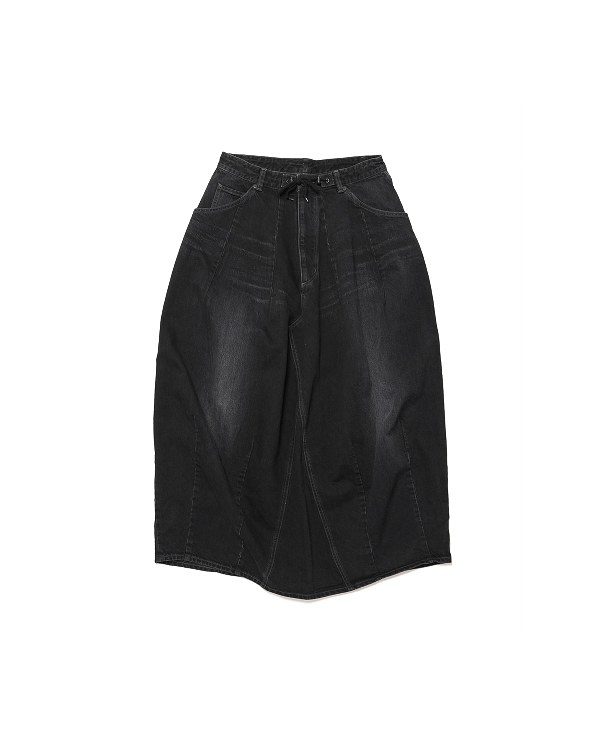 H.D. Denim Skirt - Black
