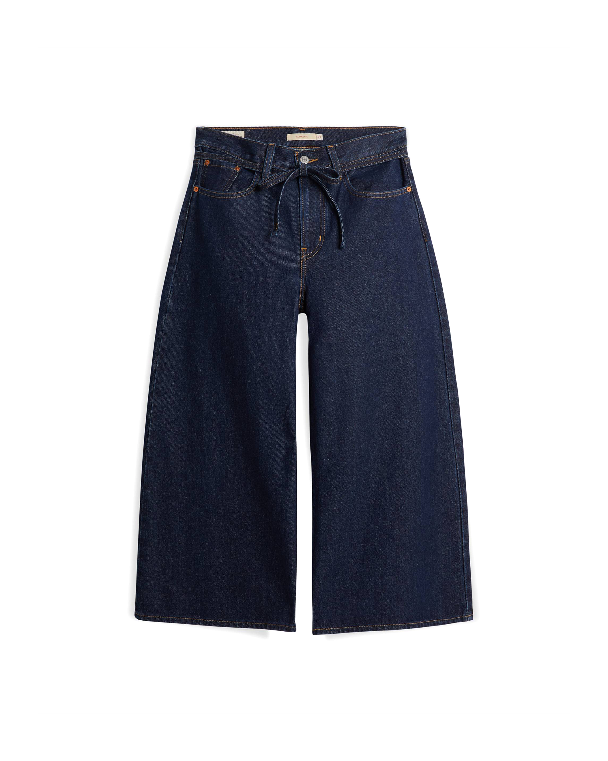 Women's XL Culotte Jeans - Shaded View