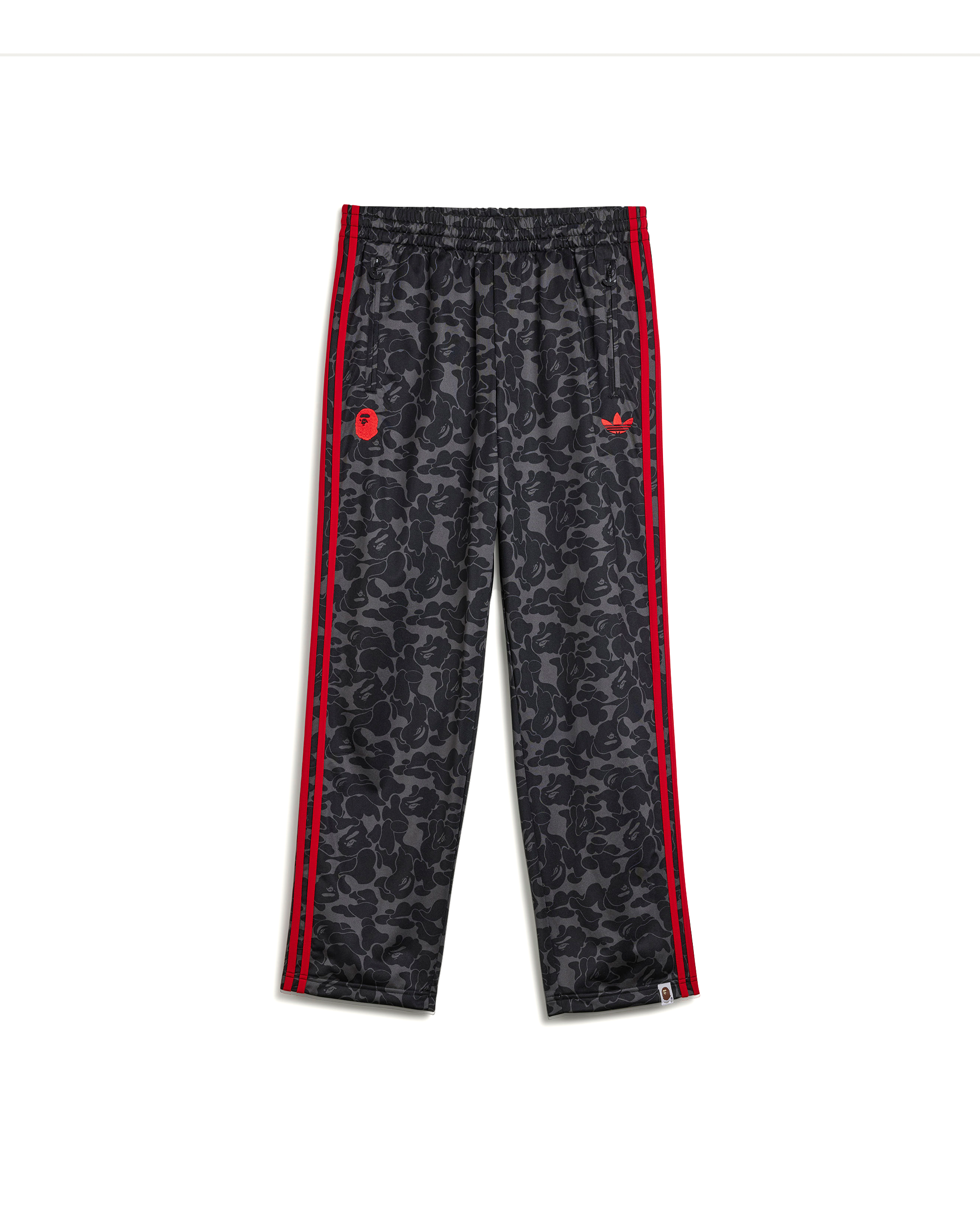 BAPE Football Trackpants - Black