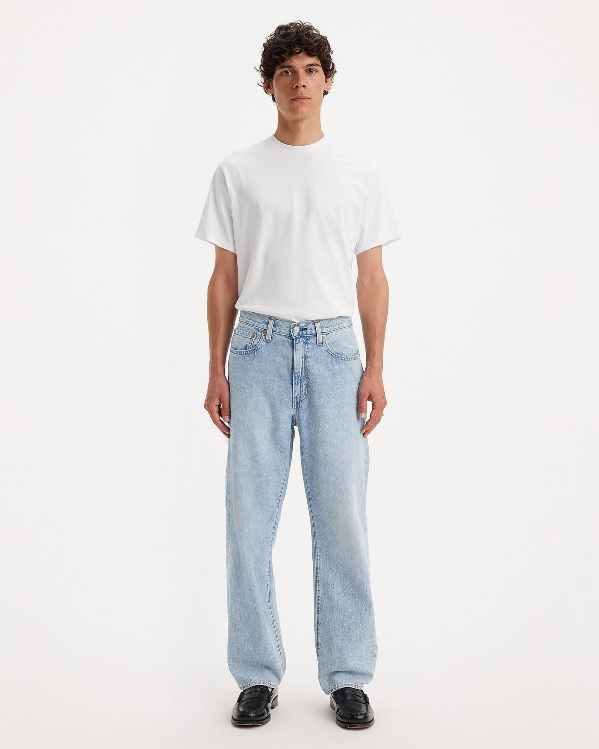 568 Loose Straight Jeans - Varsity Academia Lightweight
