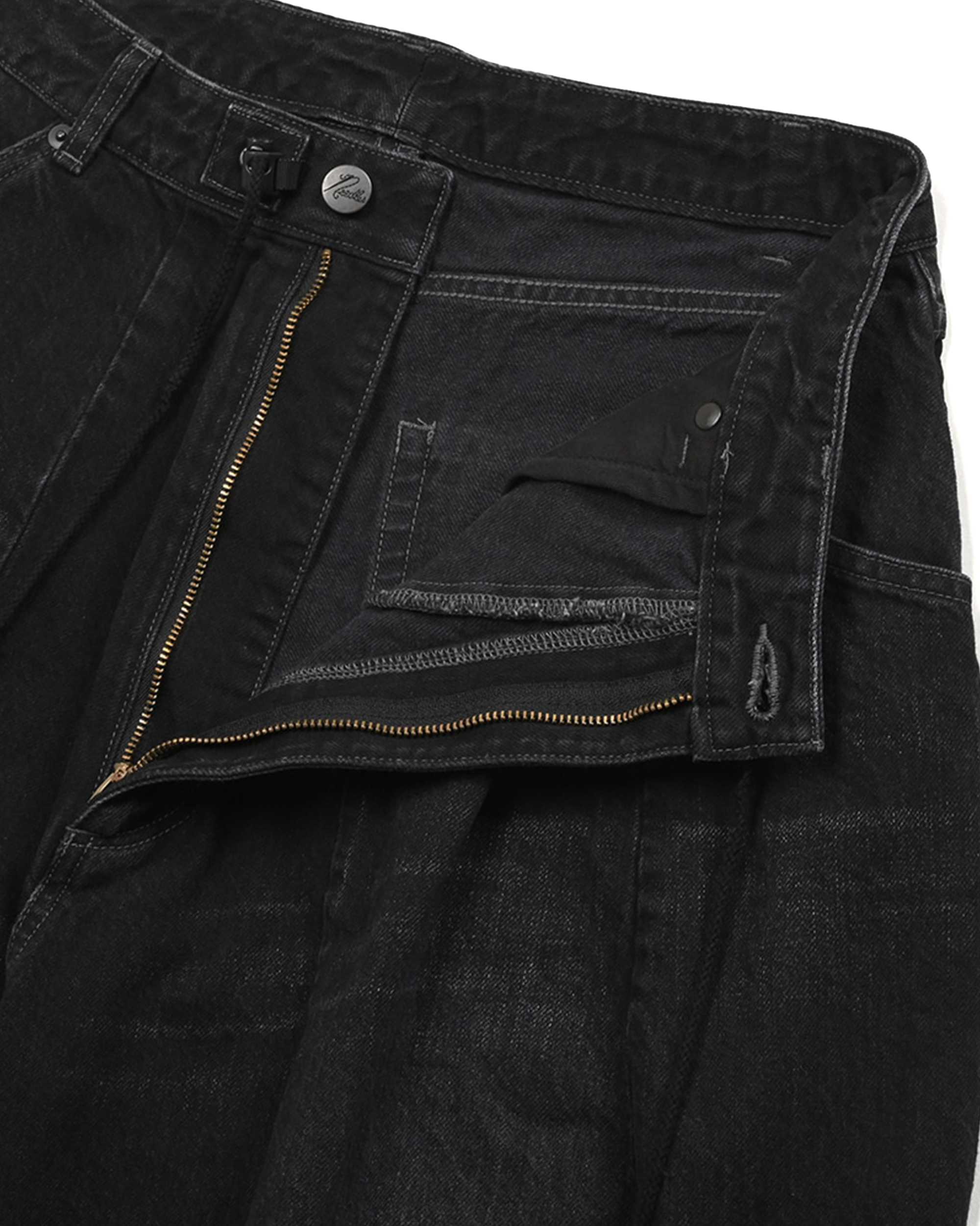 H.D. Denim Skirt - Black