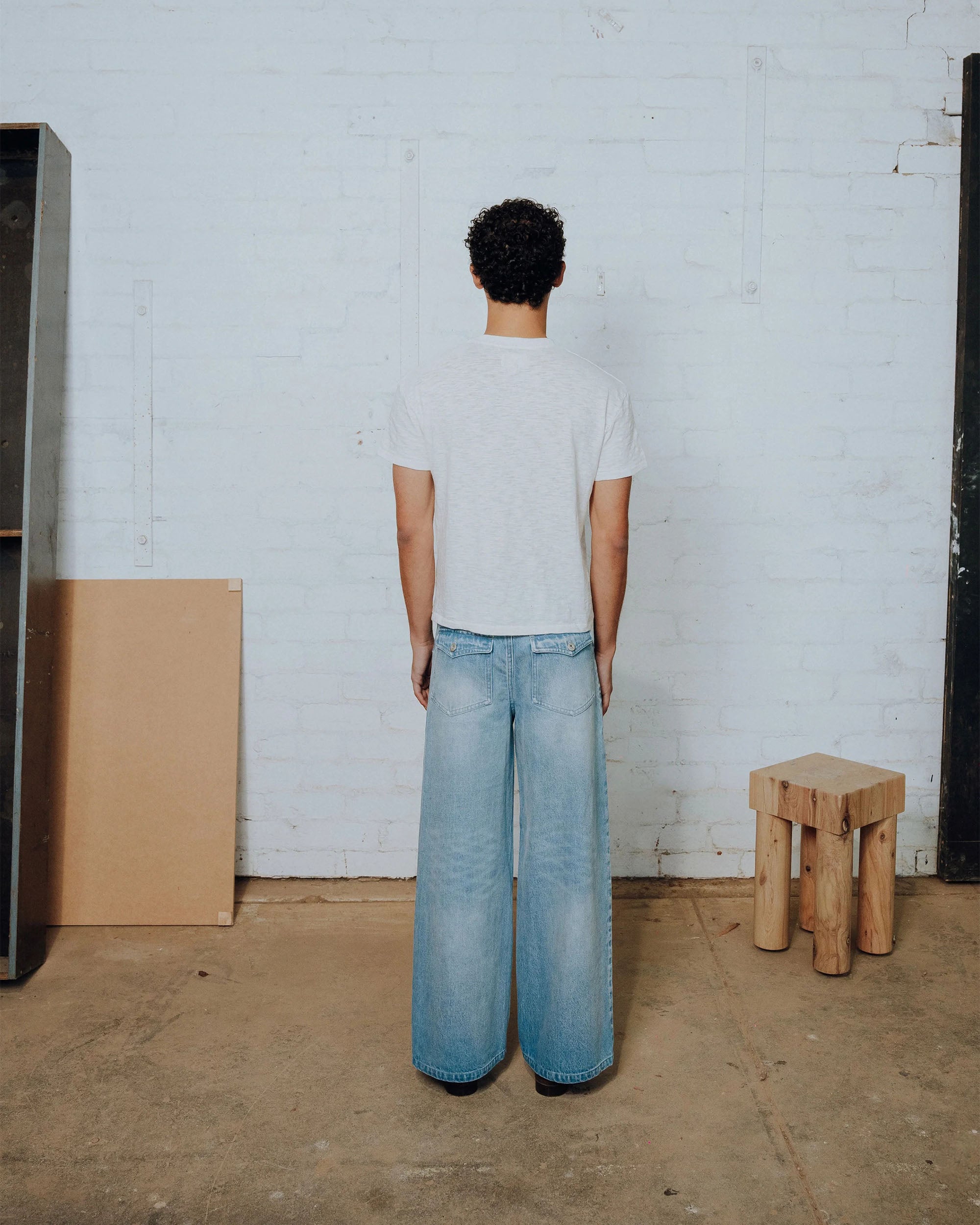 Mule Ear Denim - Washed Blue