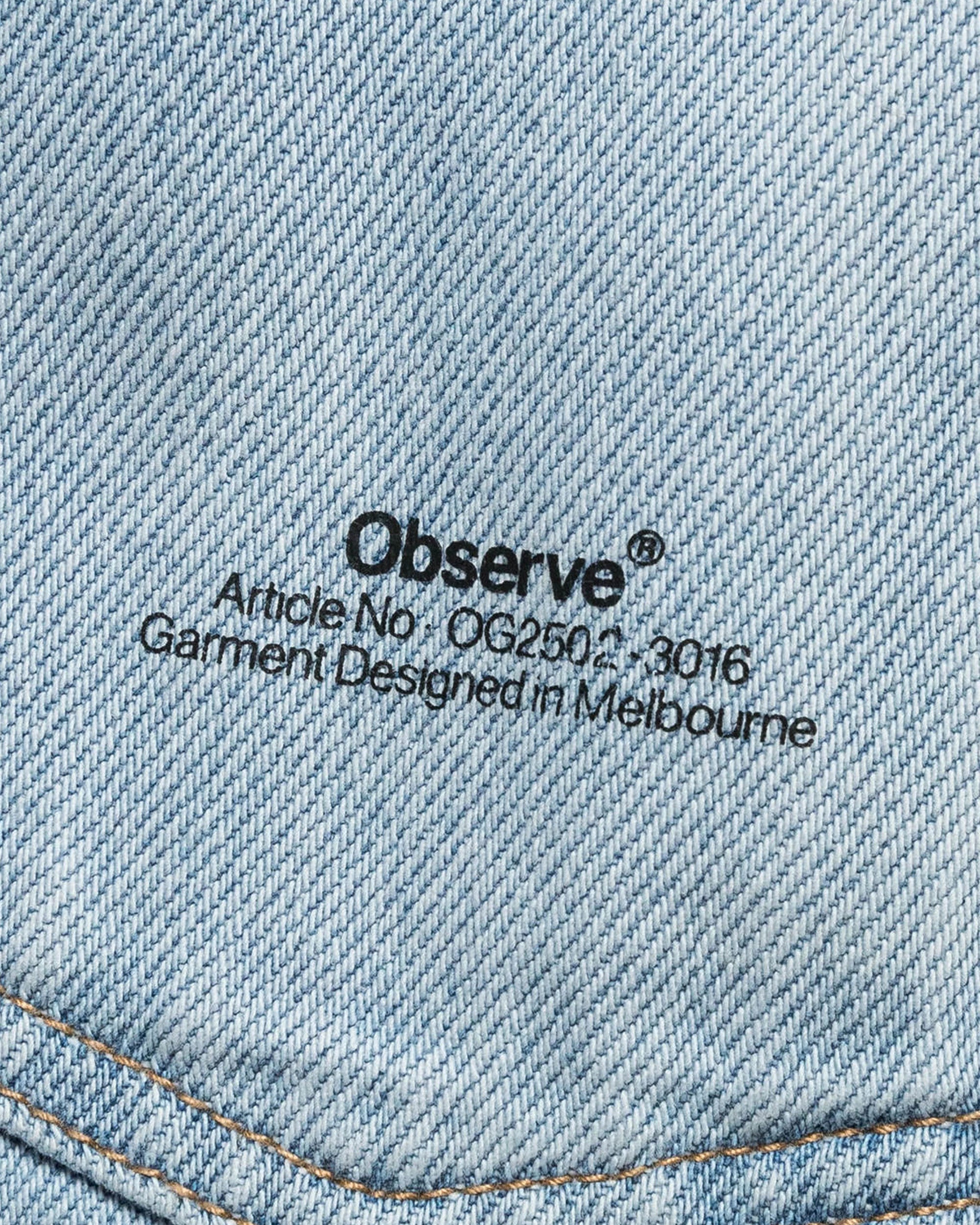 4-Panel Denim - Light Wash