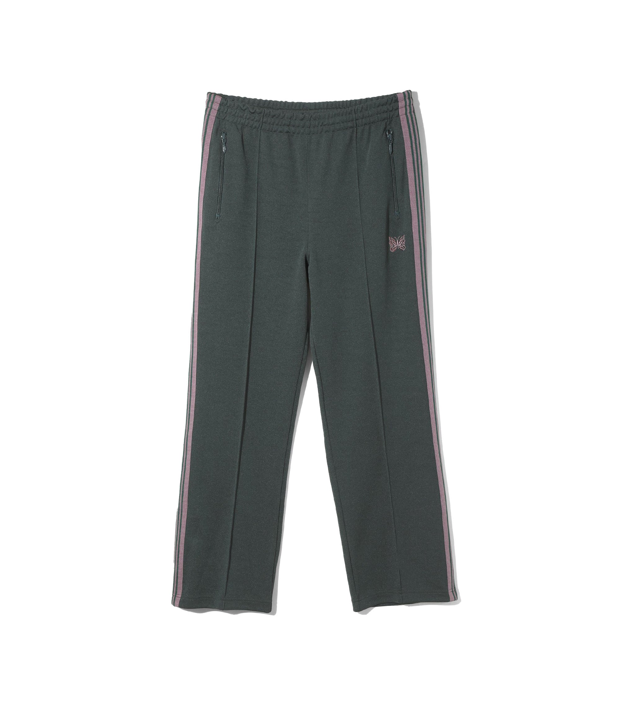 Poly Smooth Track Pants - Green