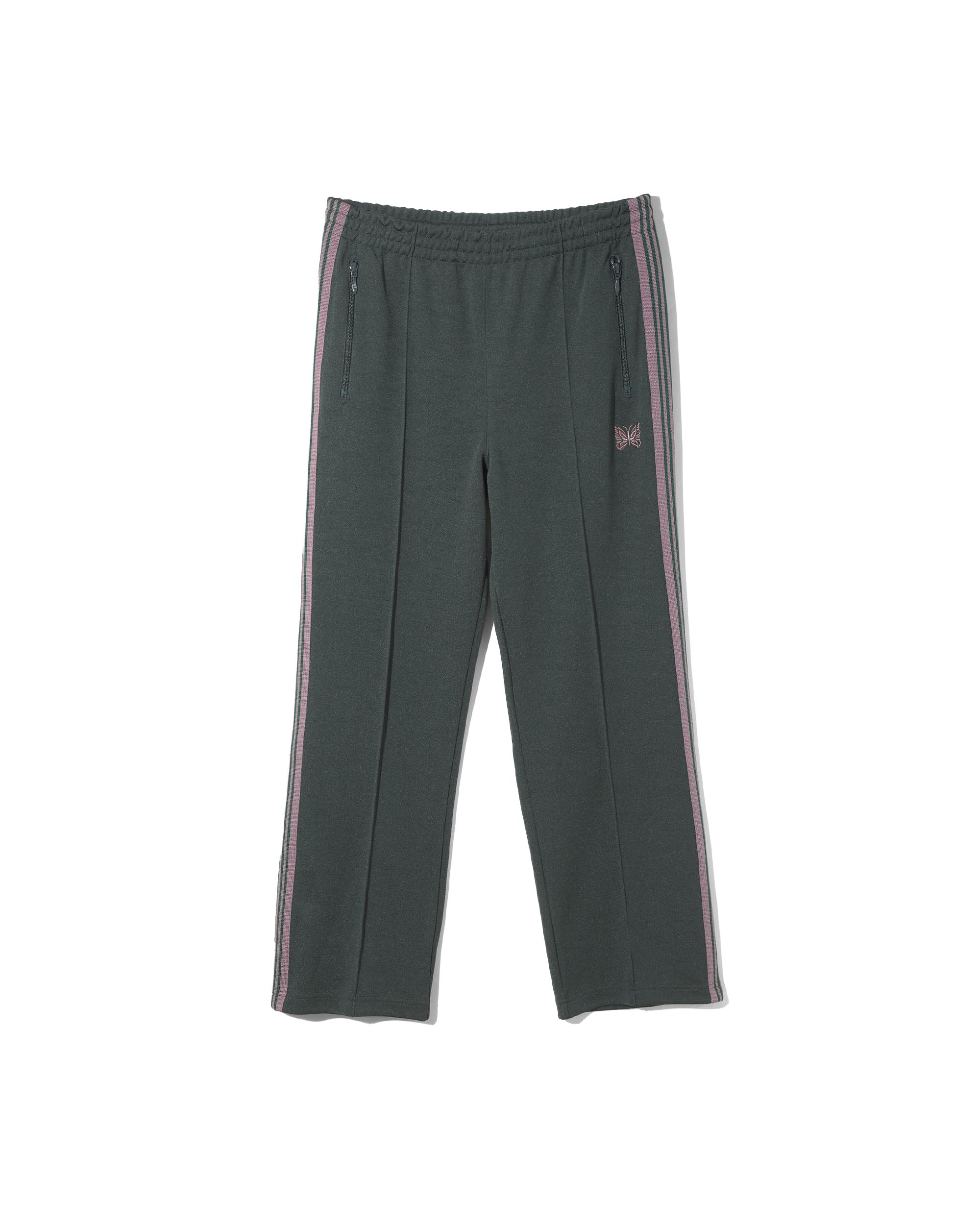 Poly Smooth Track Pants - Green