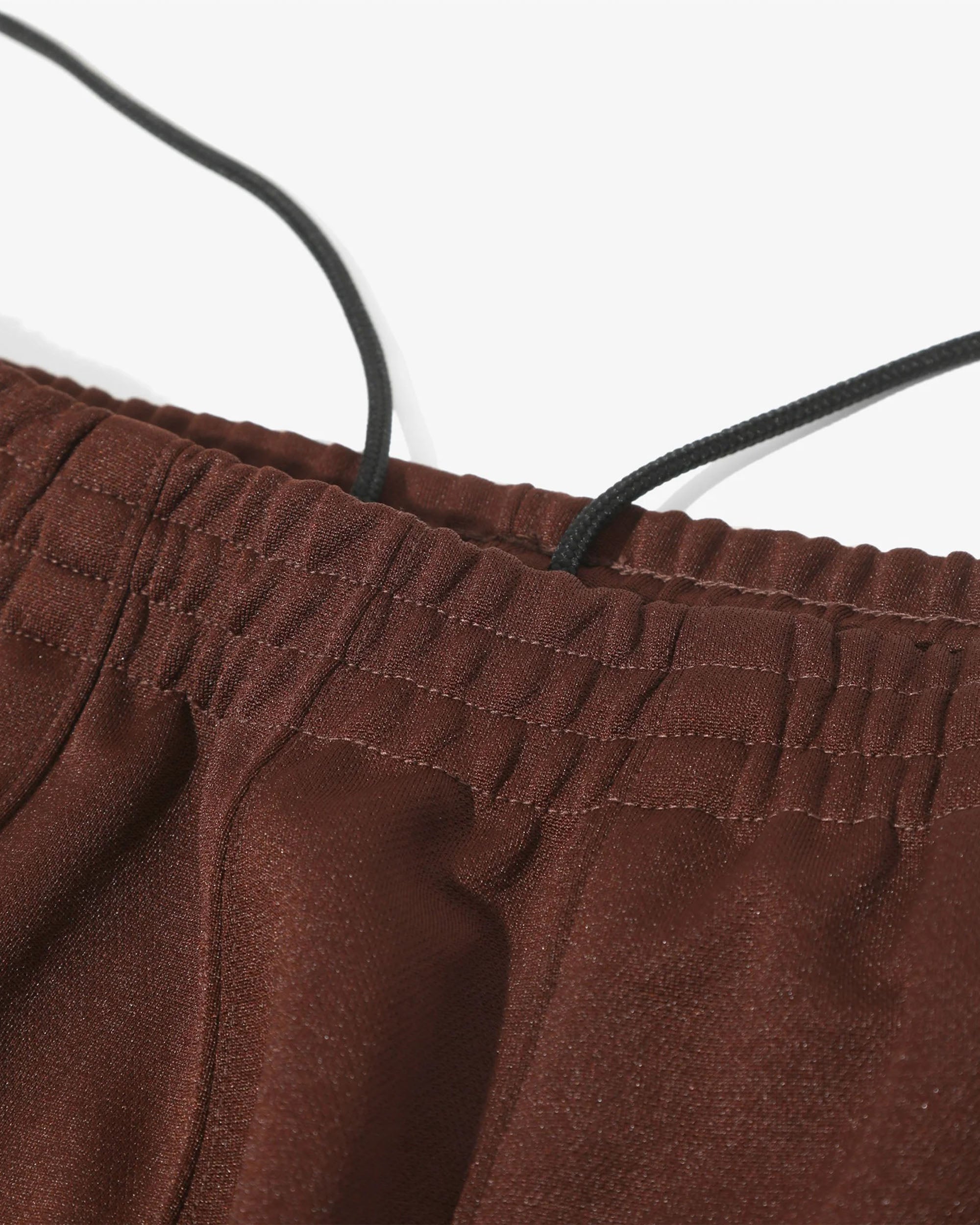Poly Smooth H.D. Track Pants - Brown / Pink