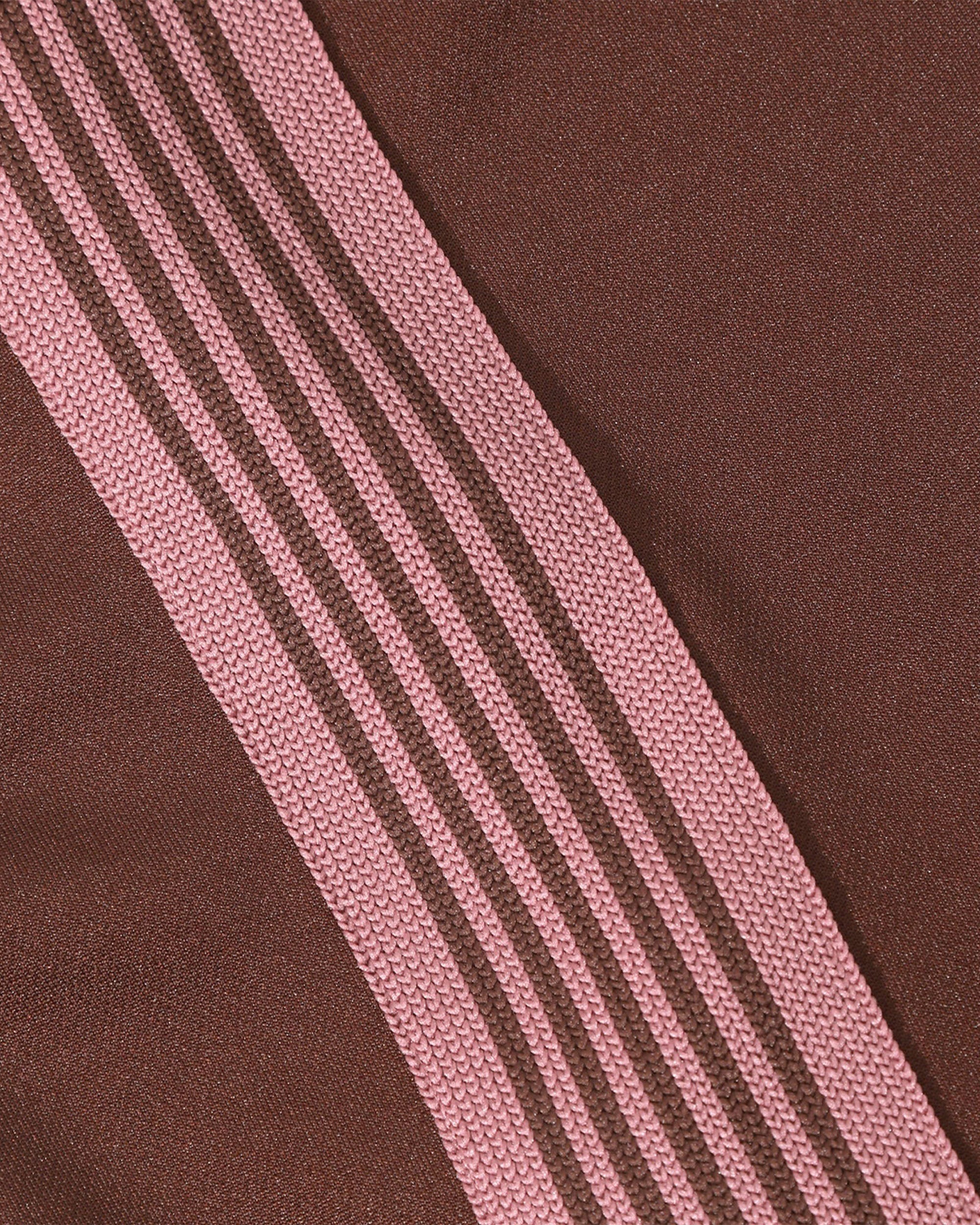 Poly Smooth H.D. Track Pants - Brown / Pink