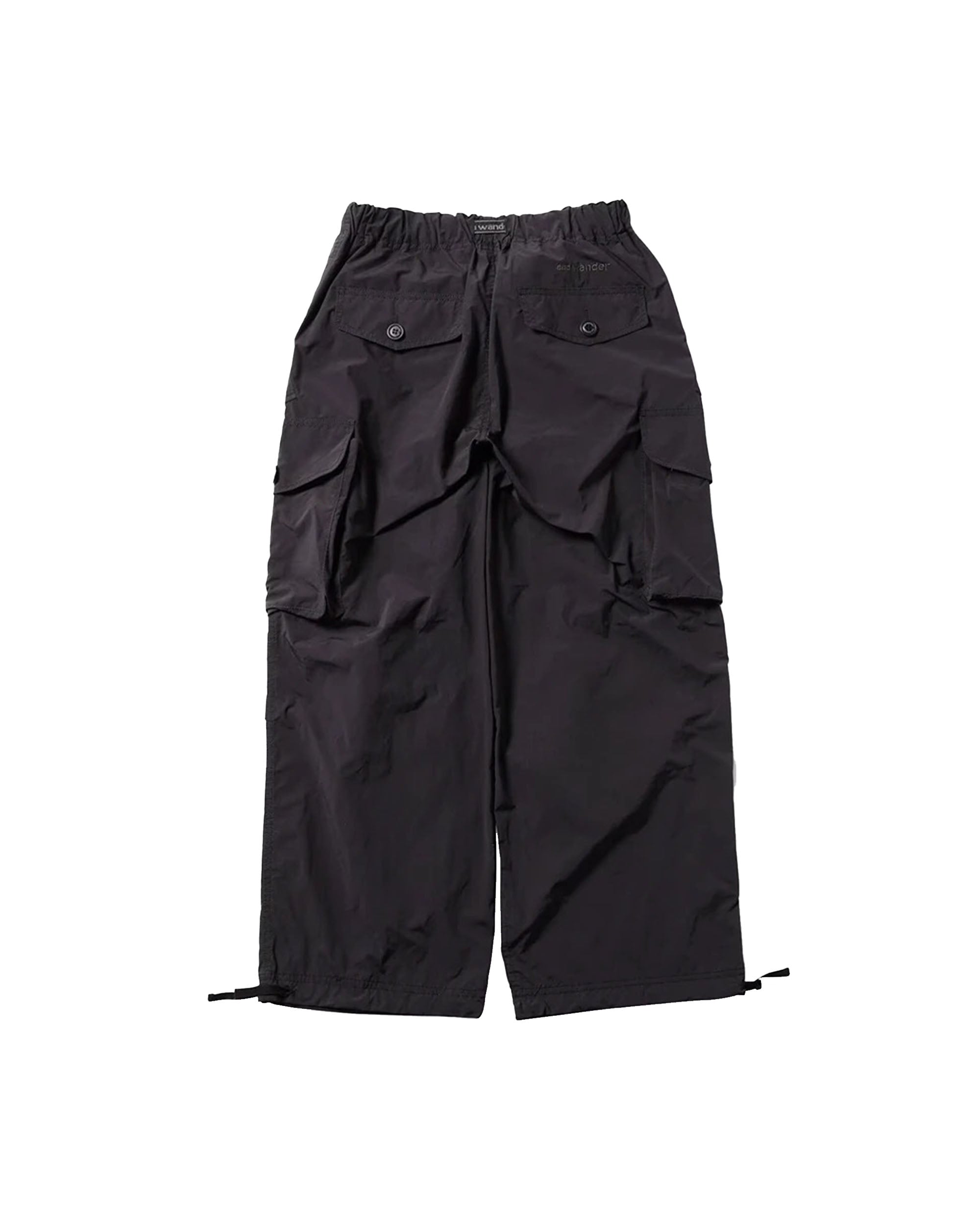 Oversized Cargo Pants - Black