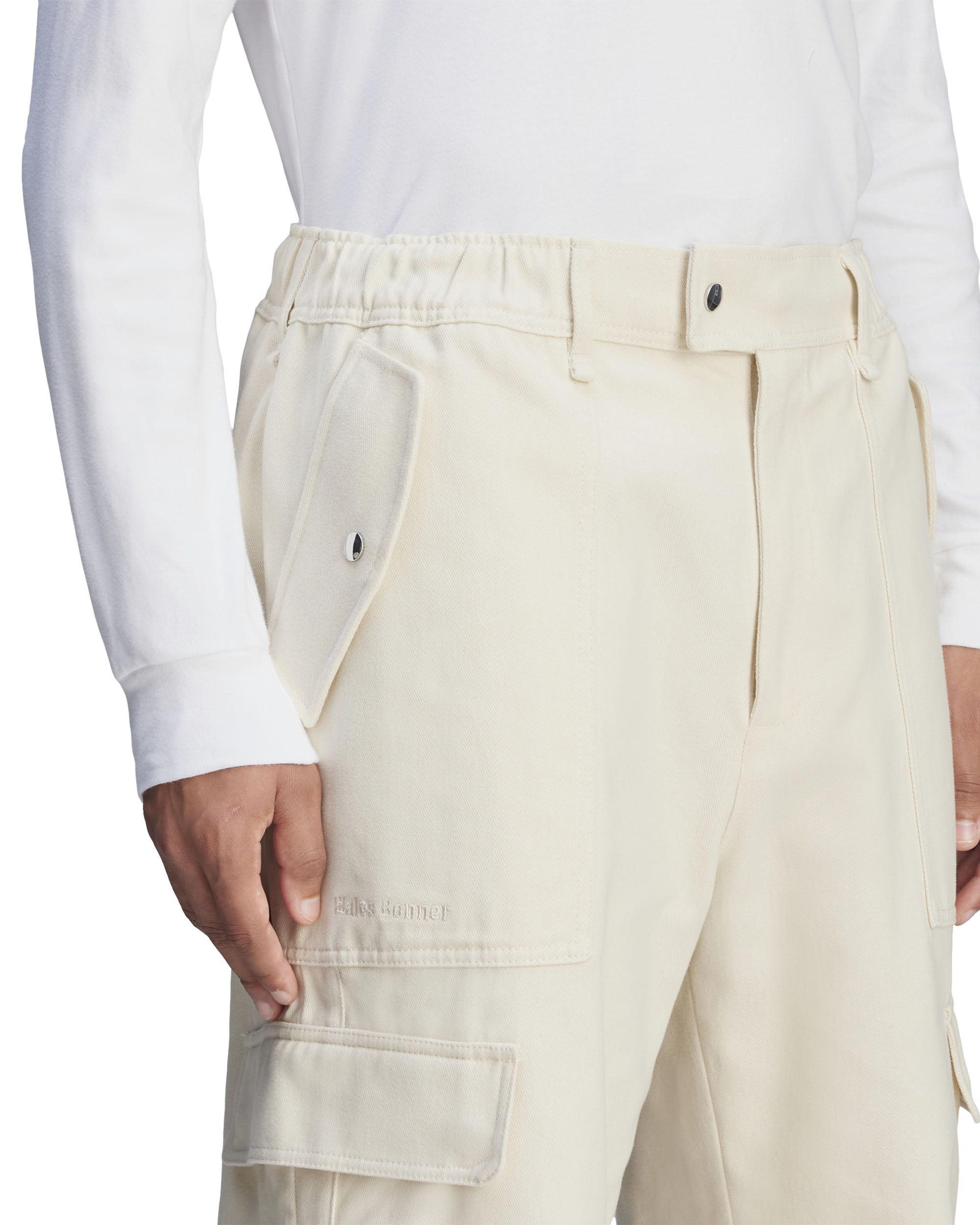Wales Bonner Cargo Tracksuit Pant - White