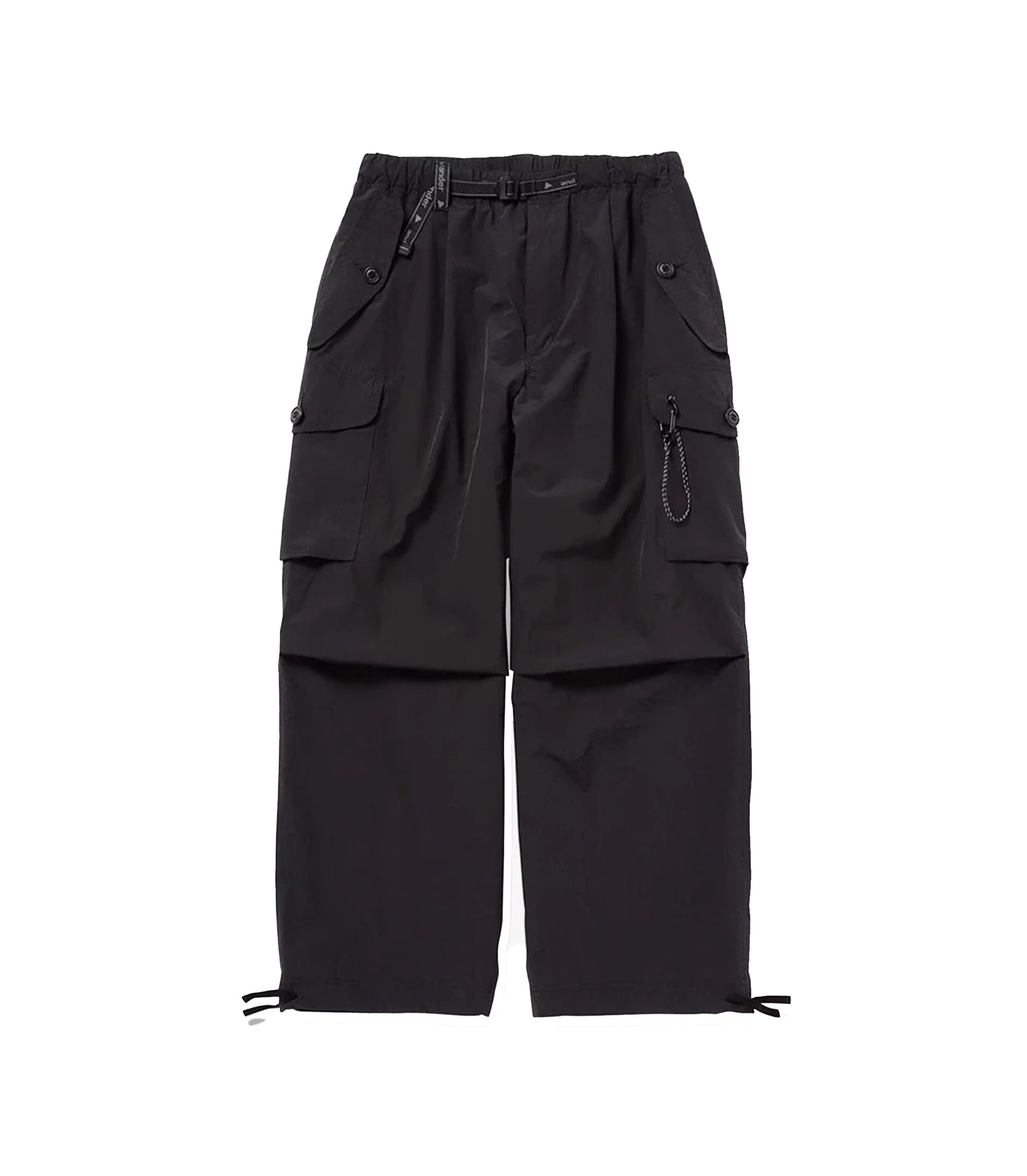 Oversized Cargo Pants - Black