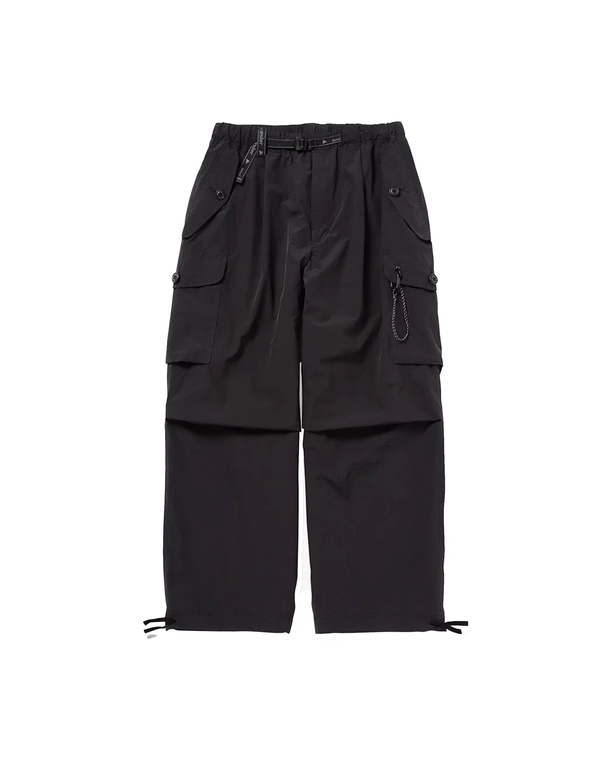 Oversized Cargo Pants - Black