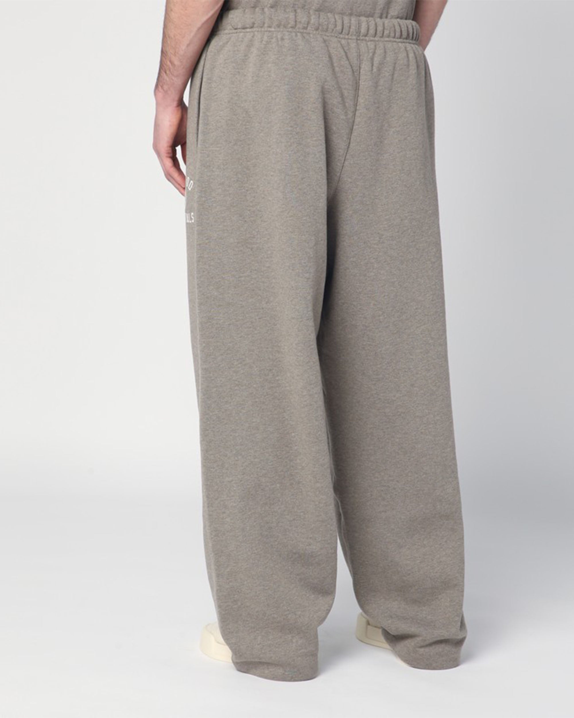 Fleece Relaxed Sweatpant 'University' - Heather Gray