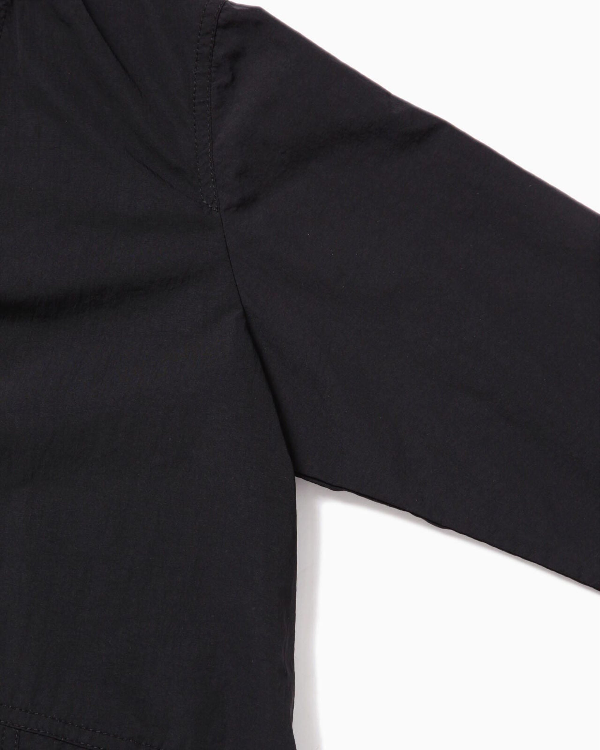 Crinkled Nylon Cache-Coeur - Black