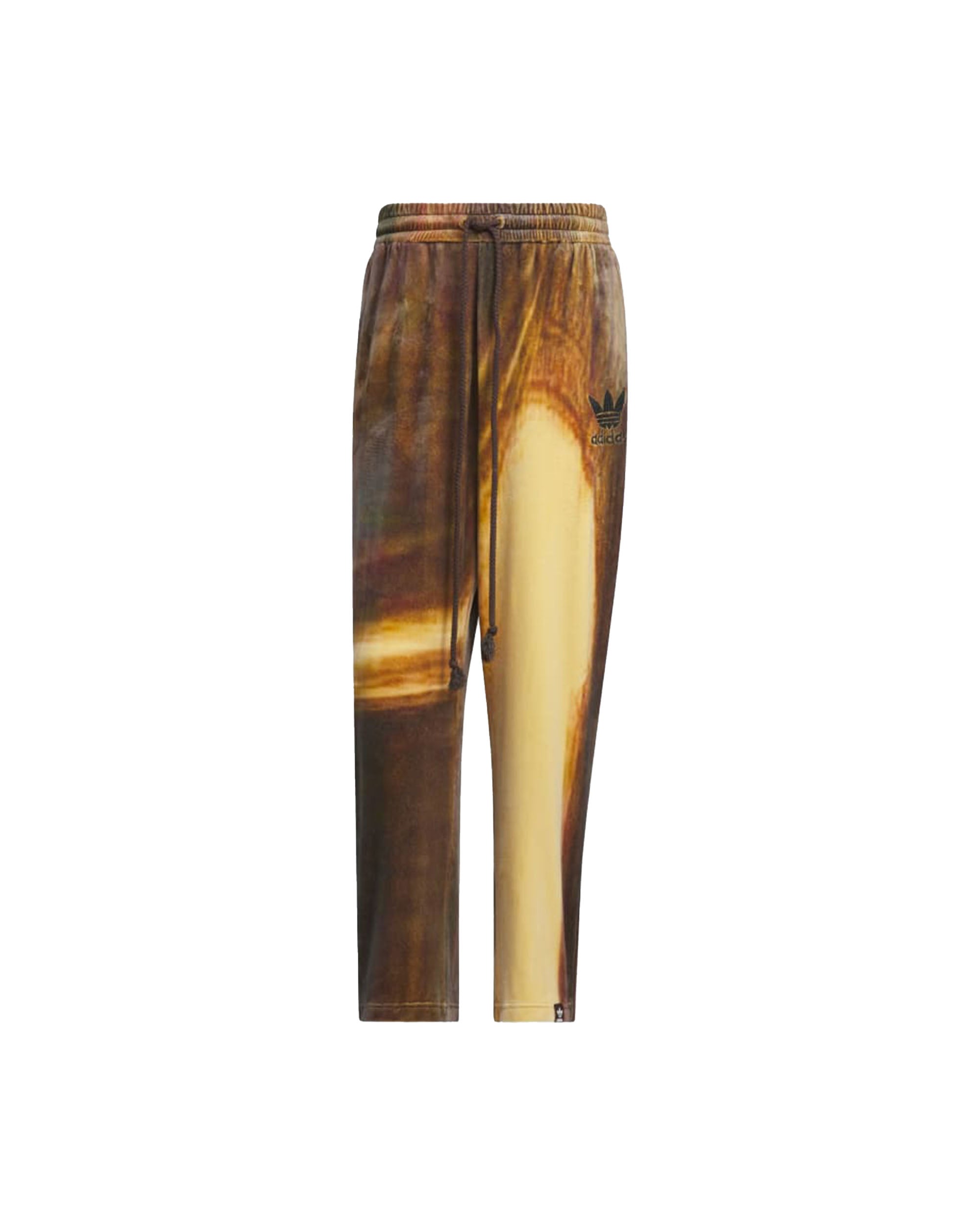 Song for the Mute ADI004 AOP Velvet Pant - Brown