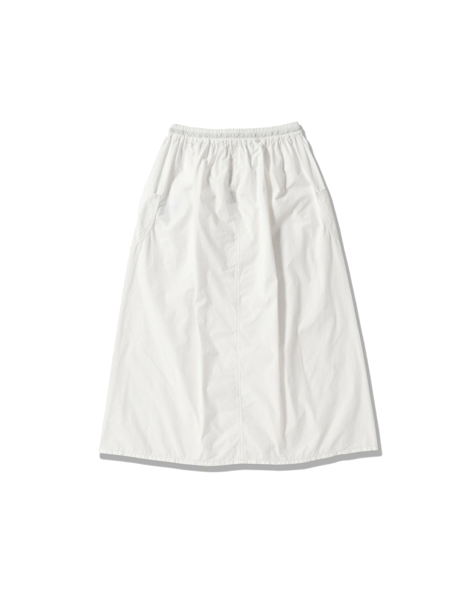 Cordura Cotton Rip Skirt - White