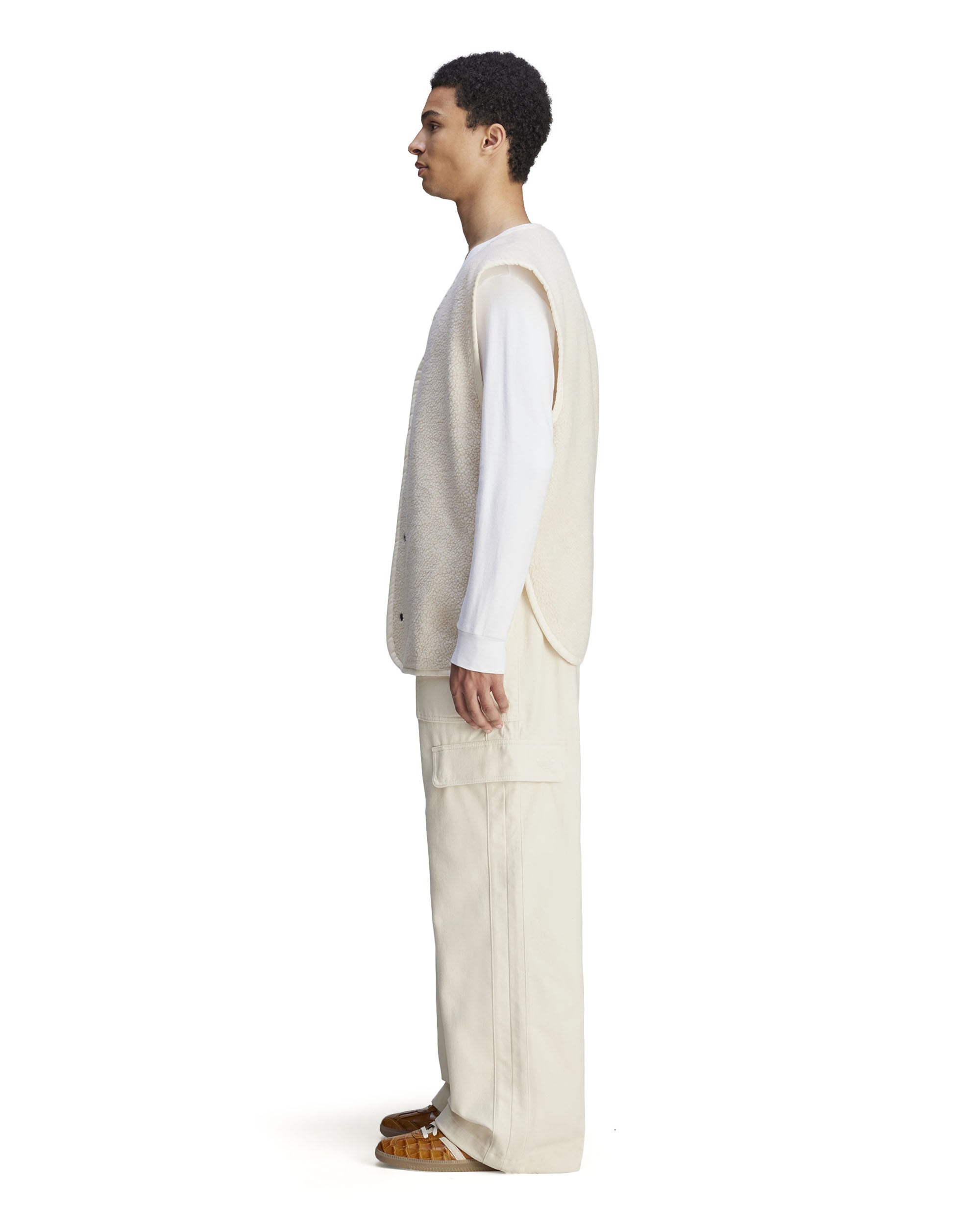 Wales Bonner Cargo Tracksuit Pant - White