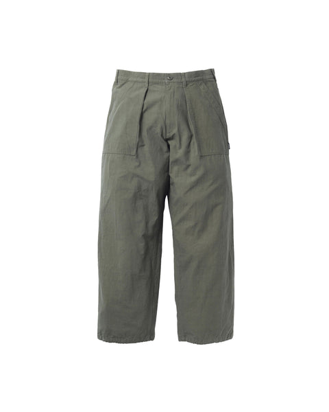 Wide Baker Pants - Olive Drab – HIGHS AND LOWS