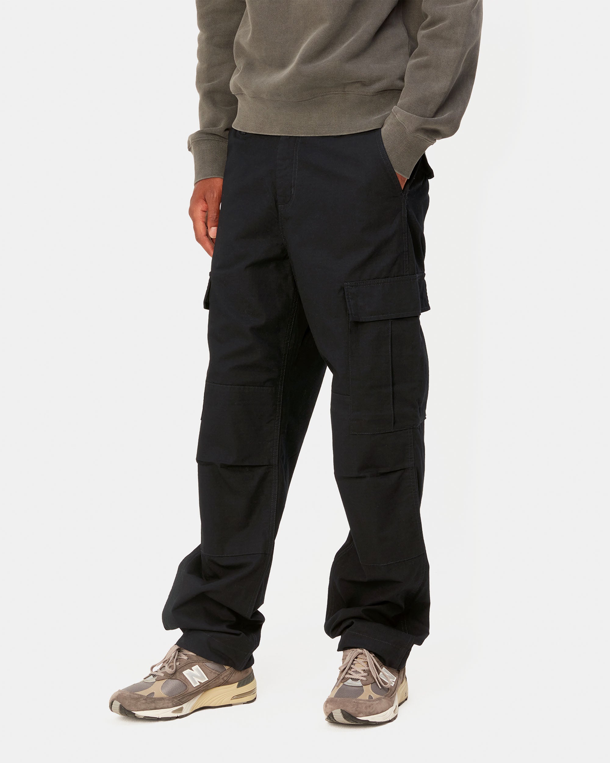 Regular Cargo Pant - Black