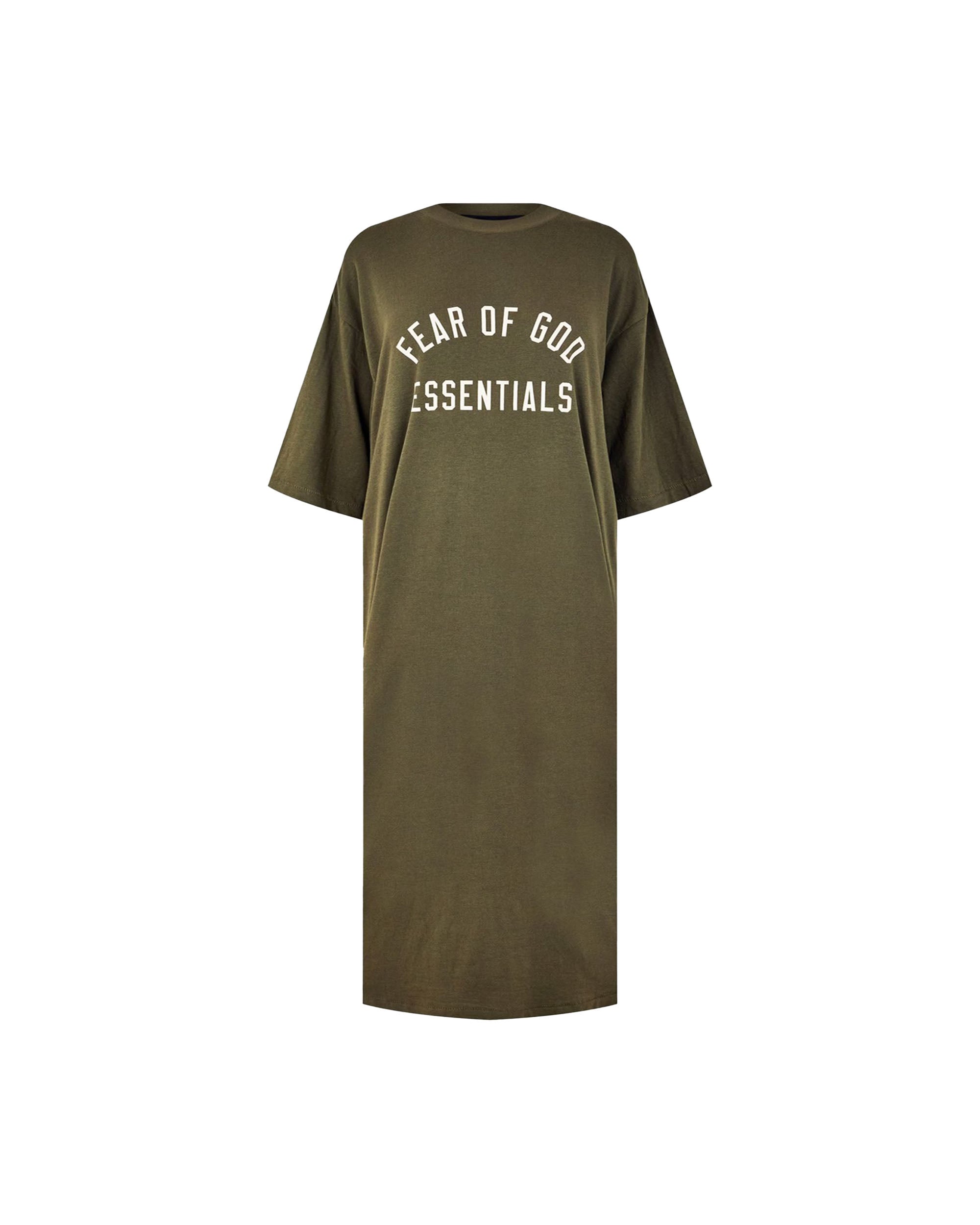 Women's Tri-Blend 3/4 Sleeve Dress - Military