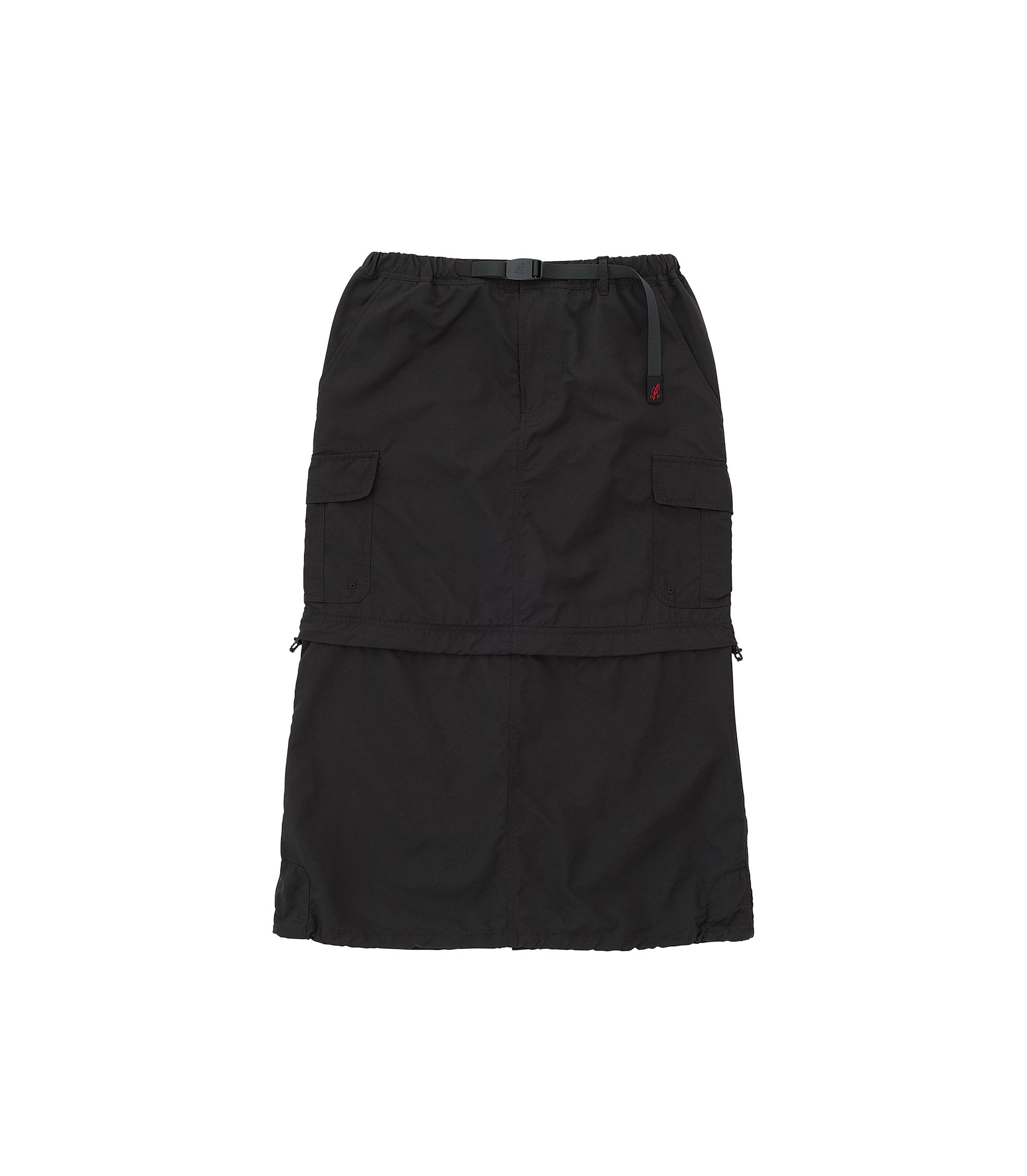 Convertible Cargo Skirt - Black