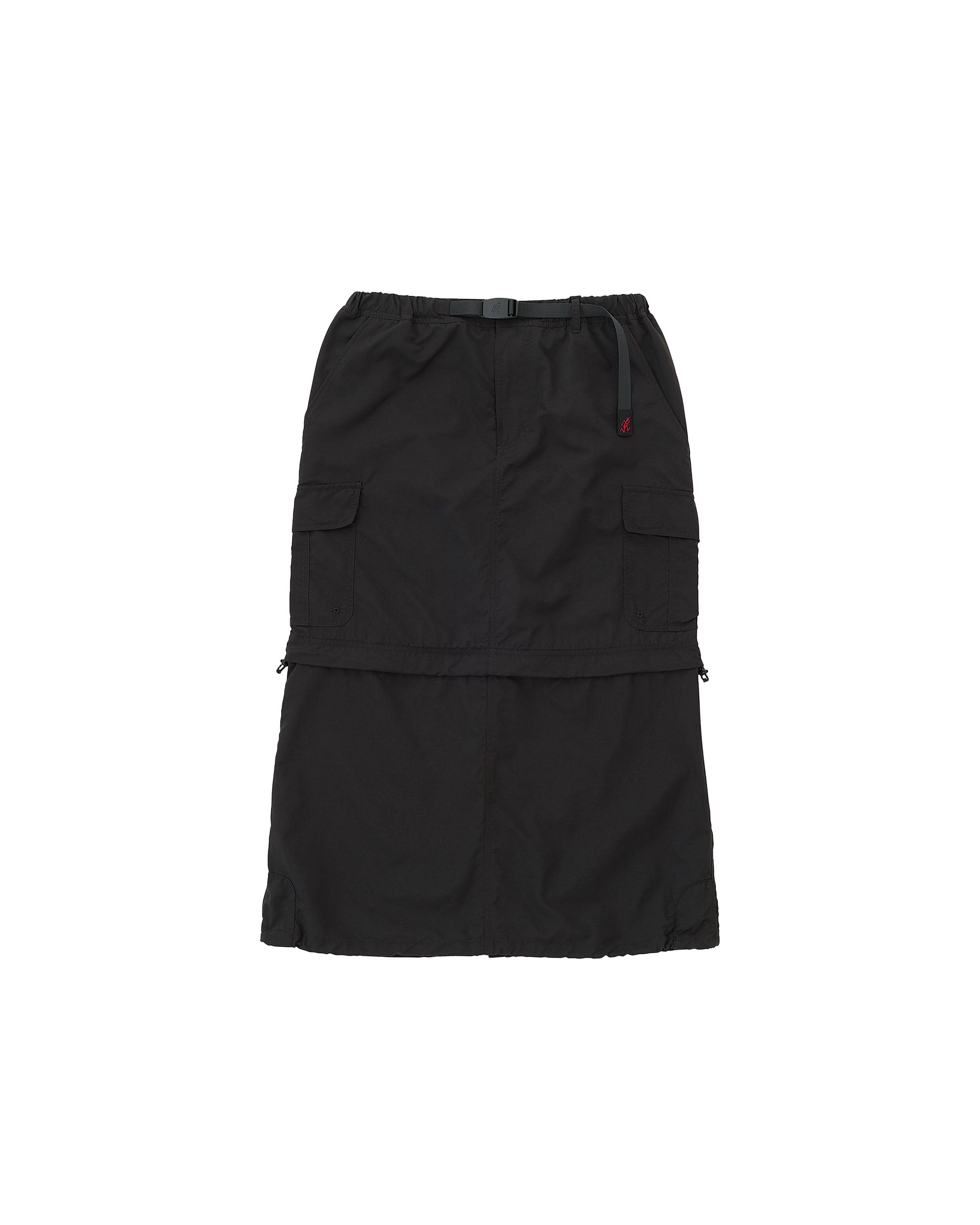 Convertible Cargo Skirt - Black