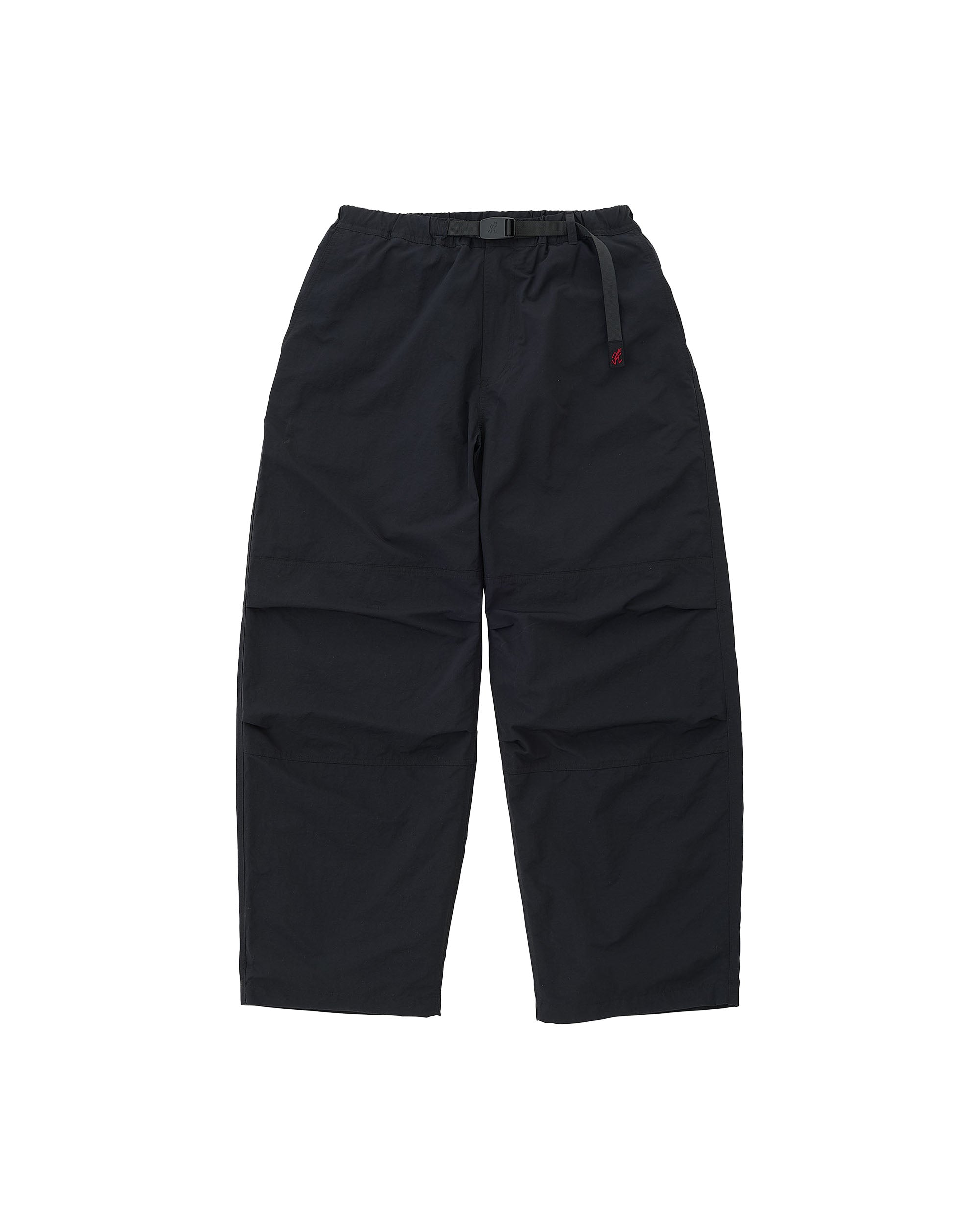 Nylon Paneled Trek Pant - Black