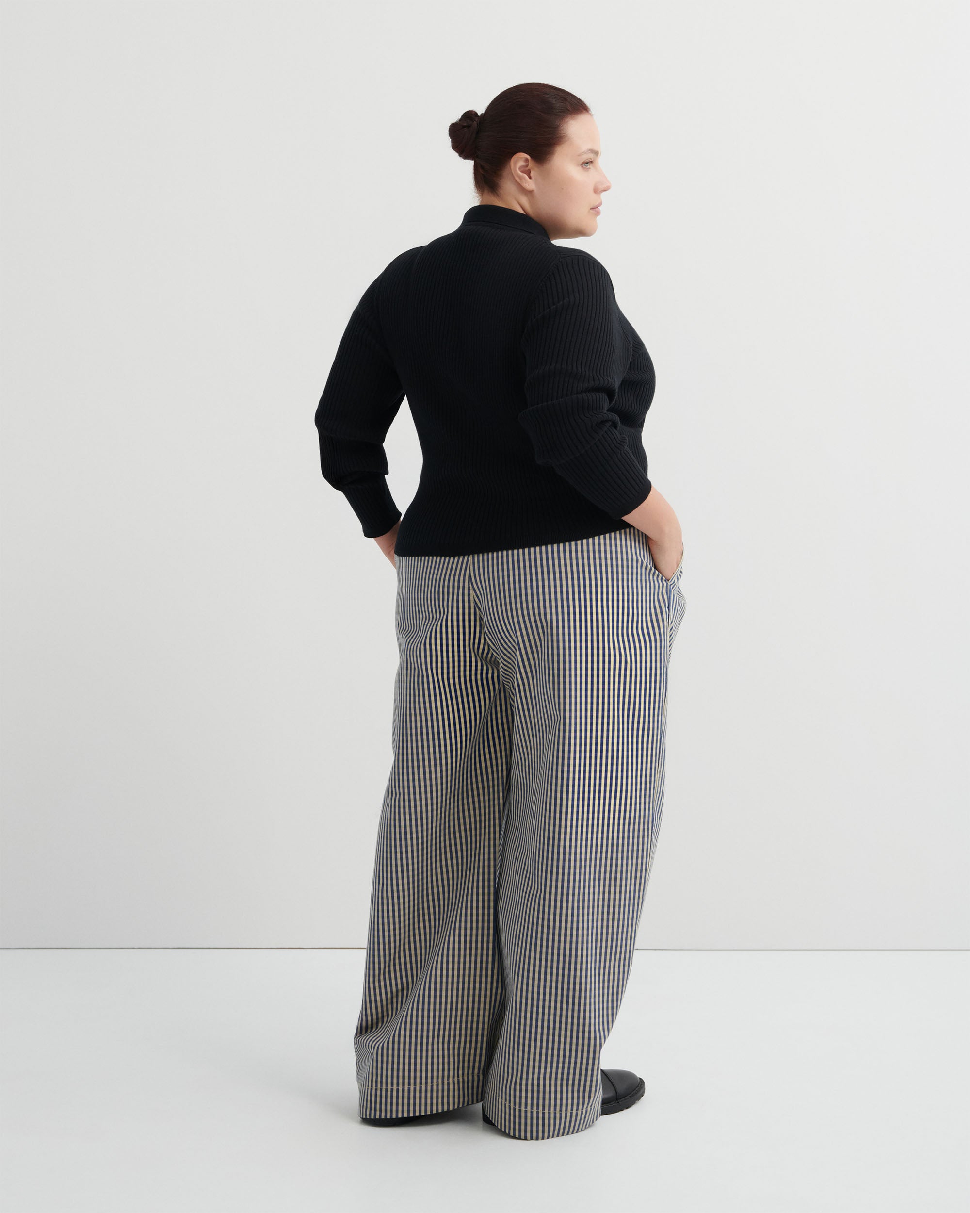 Sculpt Pant - Landscape Check