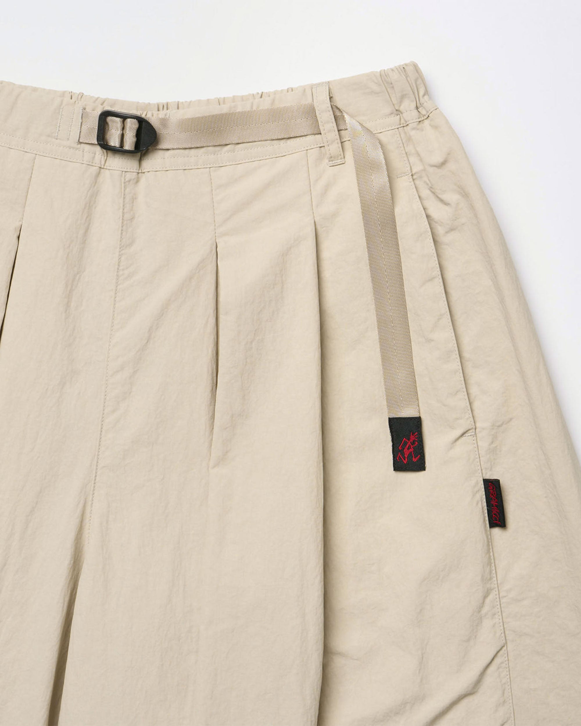 Nylon Flare Pant - Stone