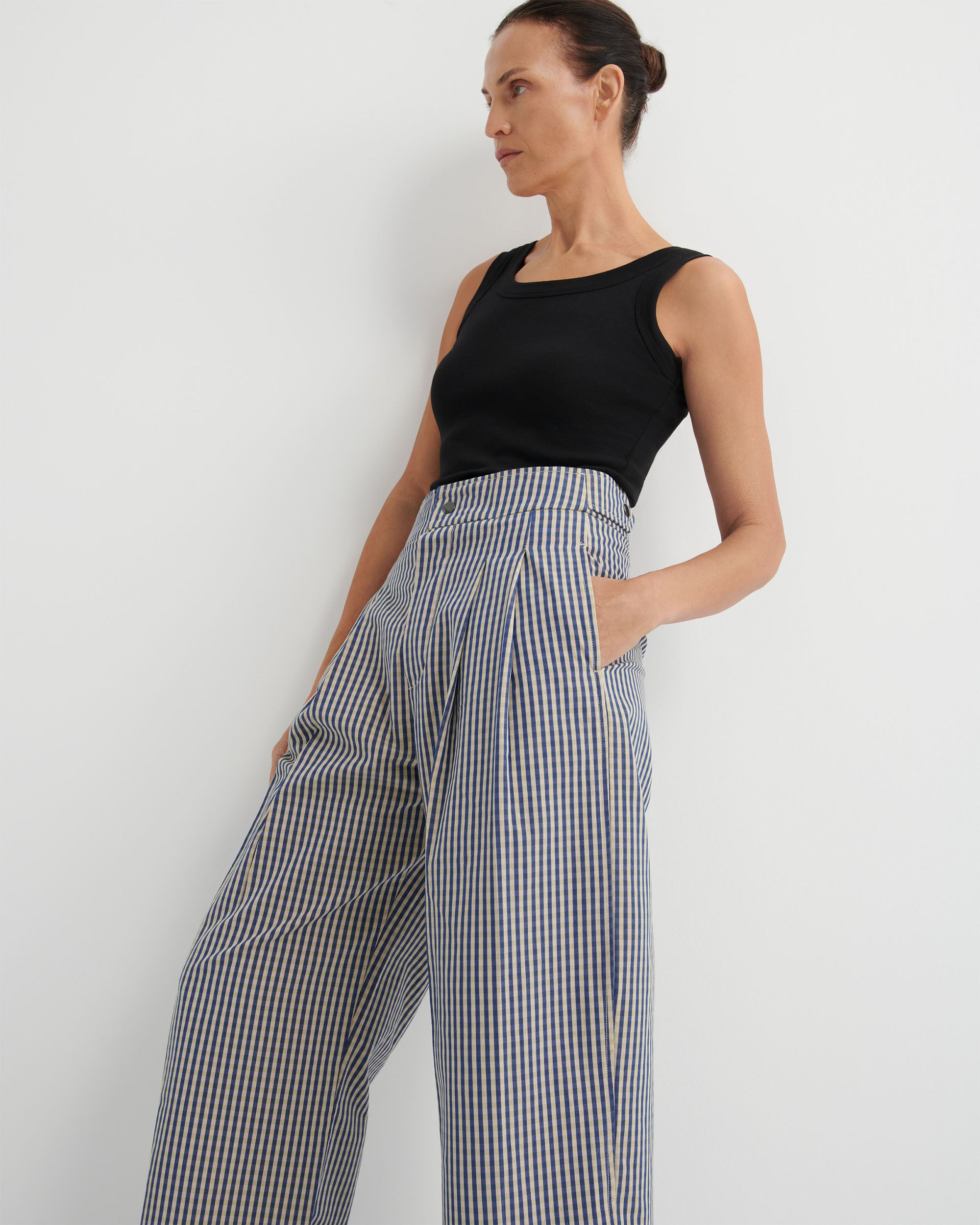 Sculpt Pant - Landscape Check