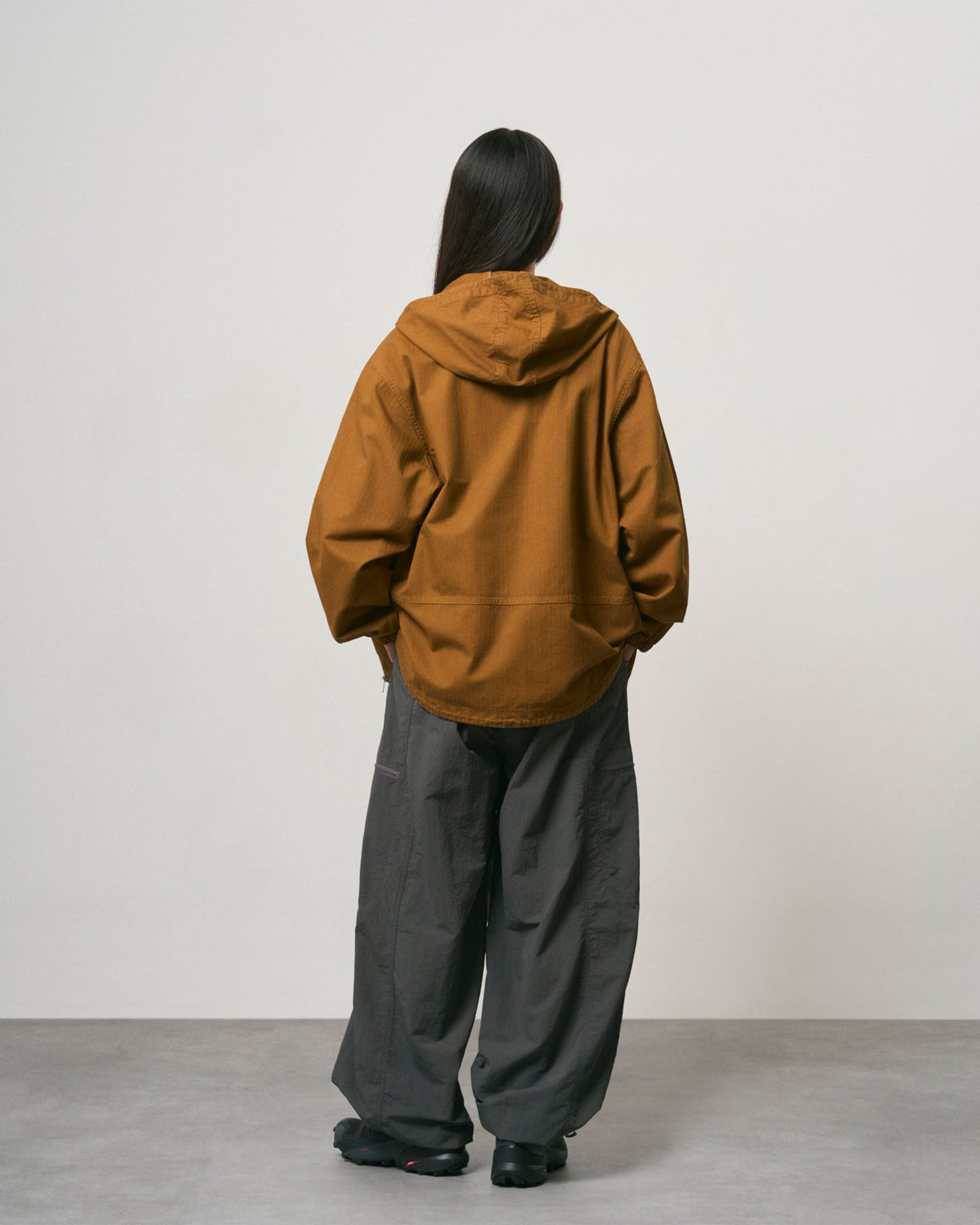 Nylon Loose Balloon Pant - Carbon