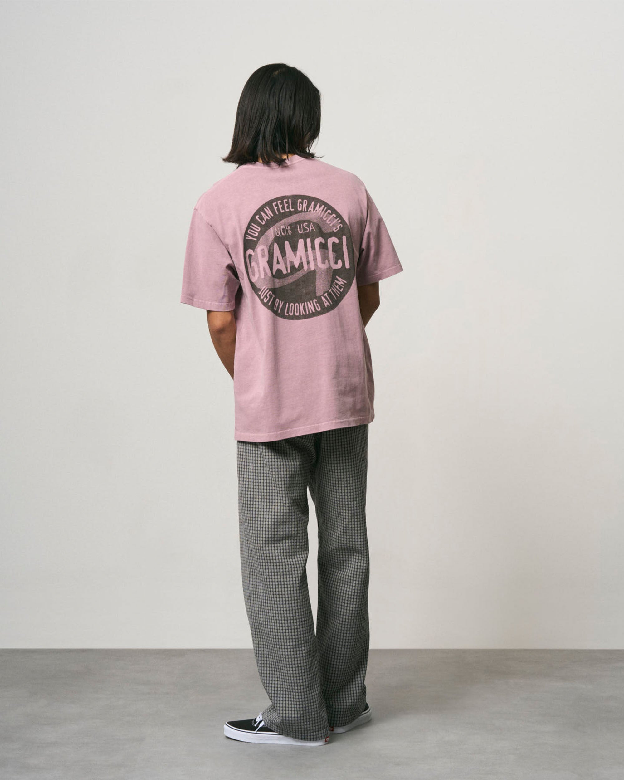 Dobby Plaid Gramicci Pant Straight Fit - Stone
