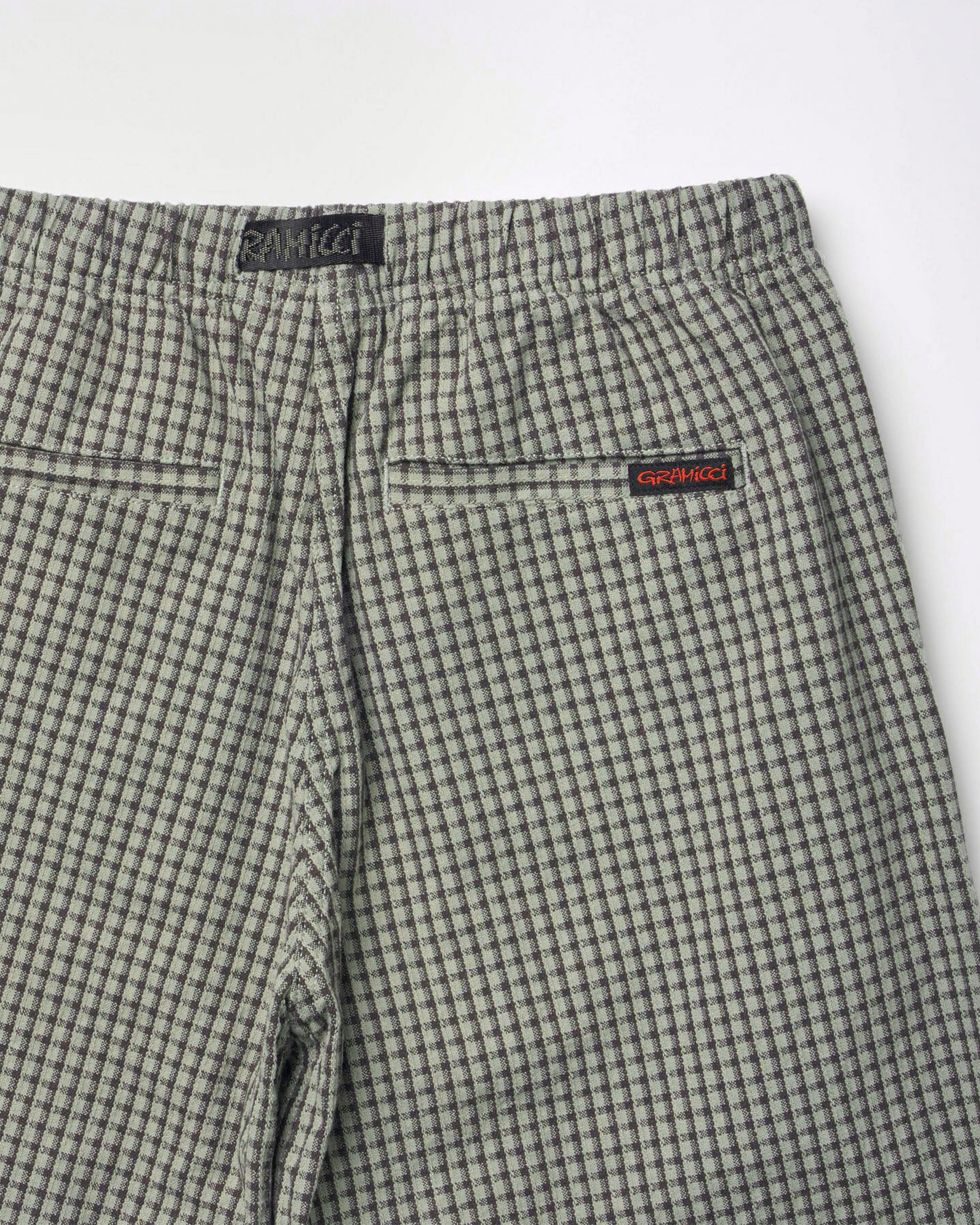 Dobby Plaid Gramicci Pant Straight Fit - Stone