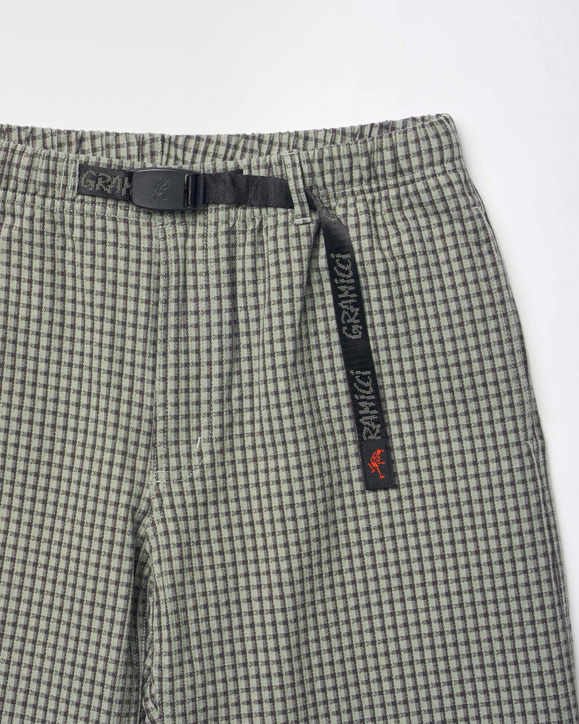 Dobby Plaid Gramicci Pant Straight Fit - Stone