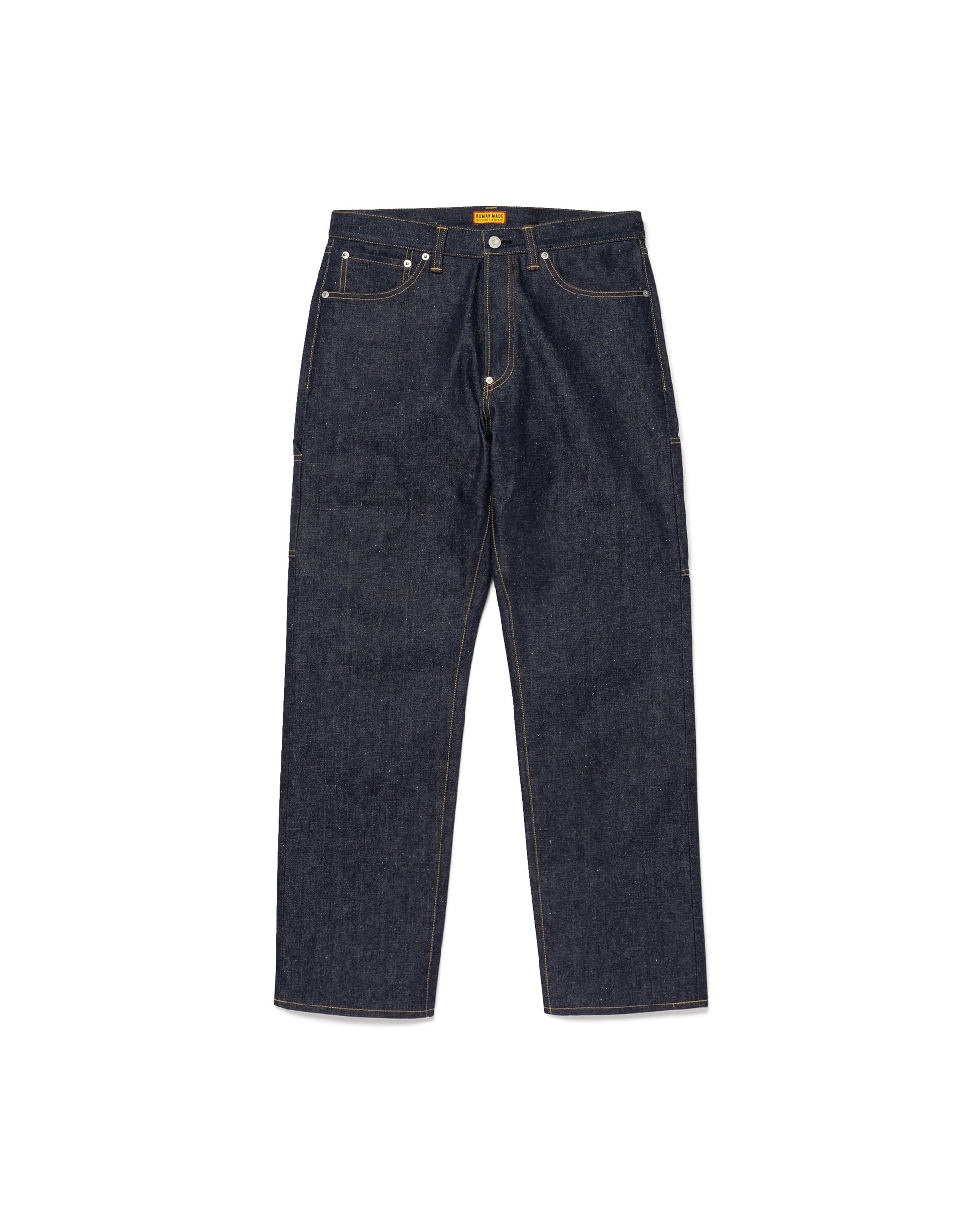 Straight Denim Pants - Past Indigo