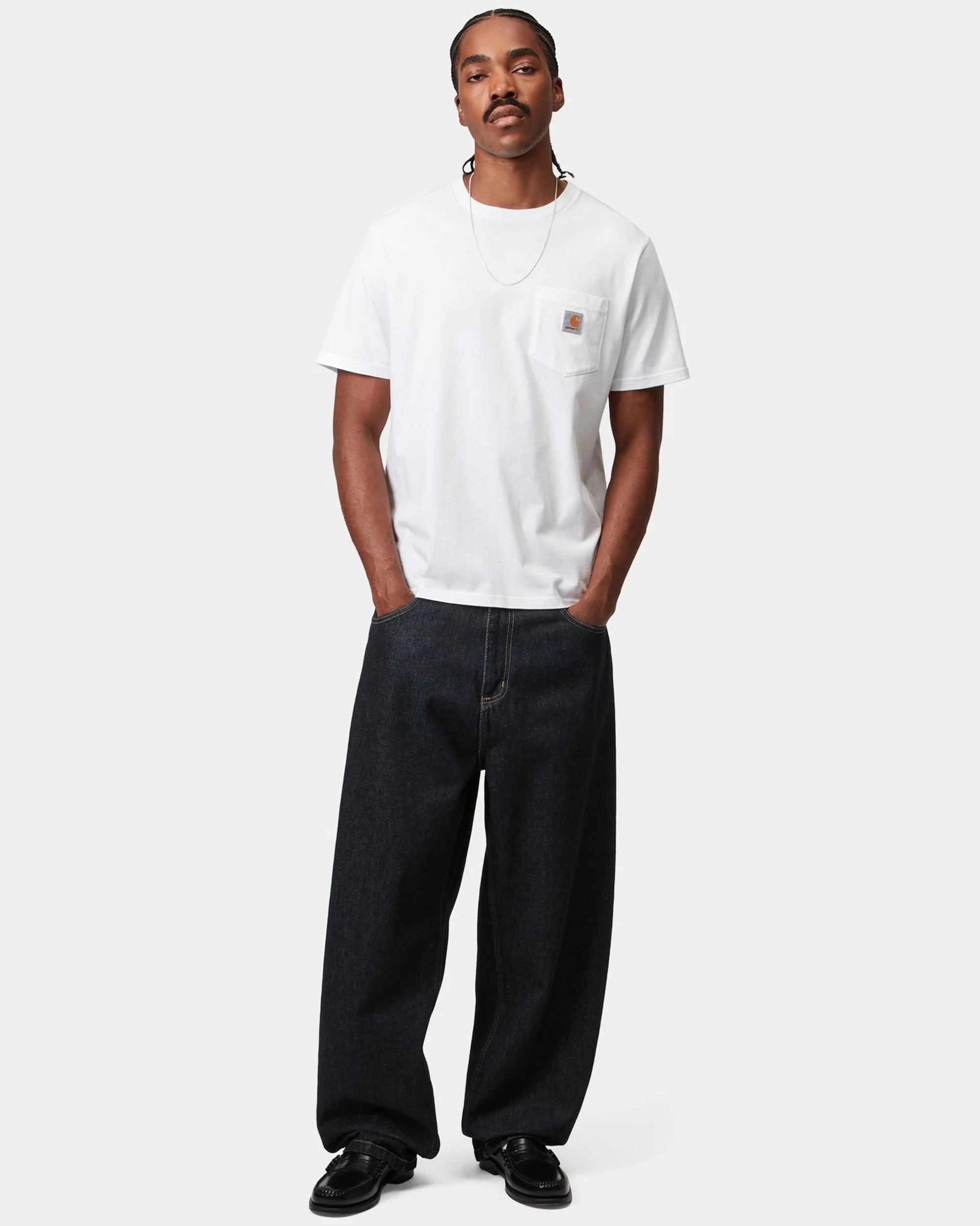 Brandon Pant - Navy Rinsed
