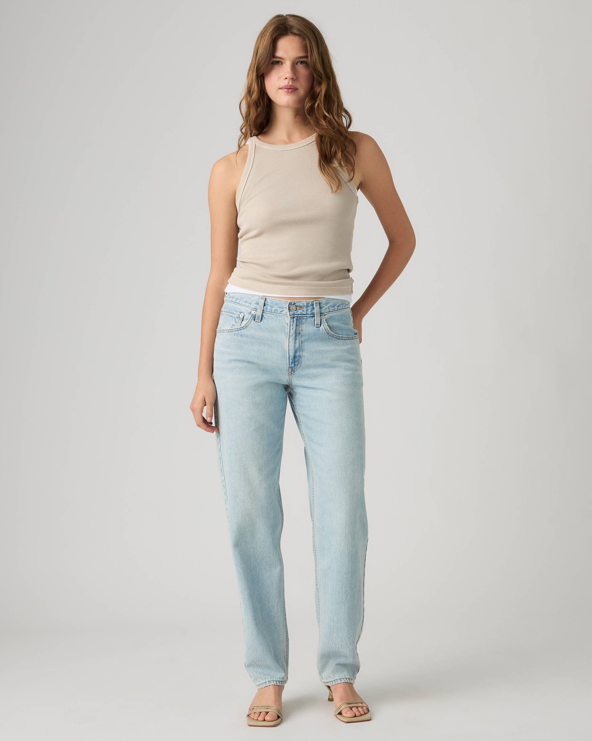 Women's Loose Taper Jeans - Message Sent