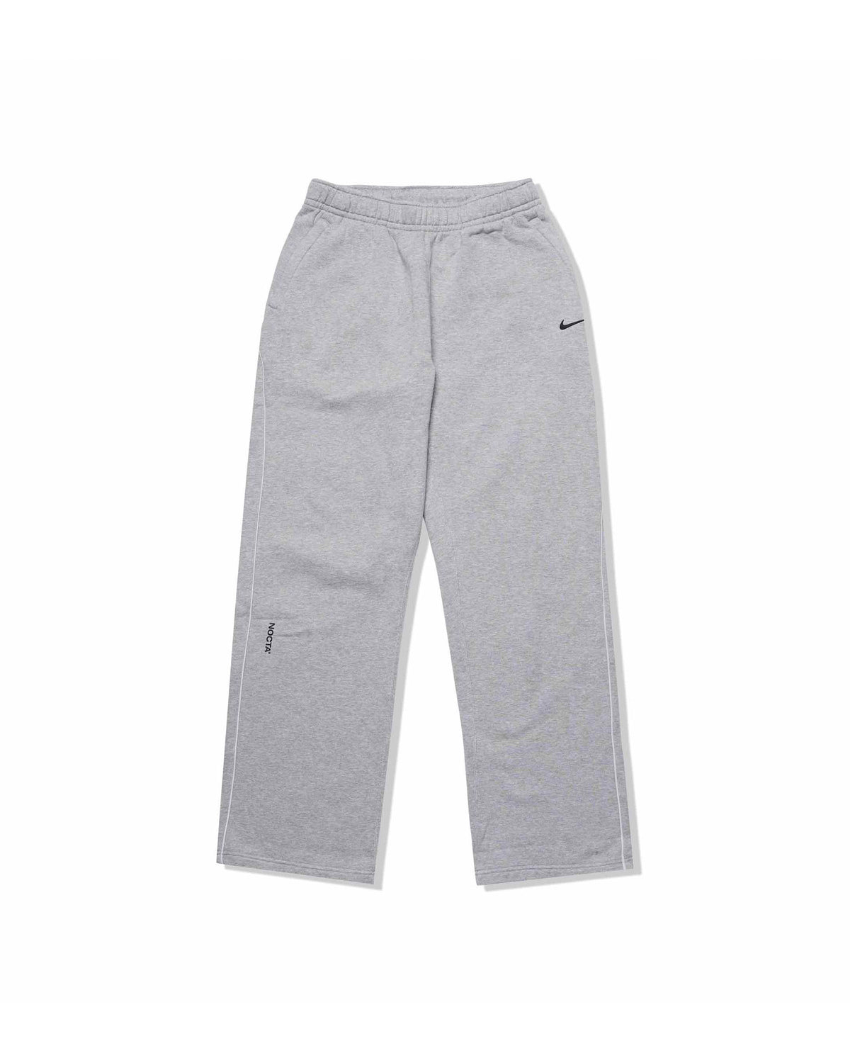NOCTA Contrast Stitch Sweatpant - Dark Grey Heather / Matte Silver / Black