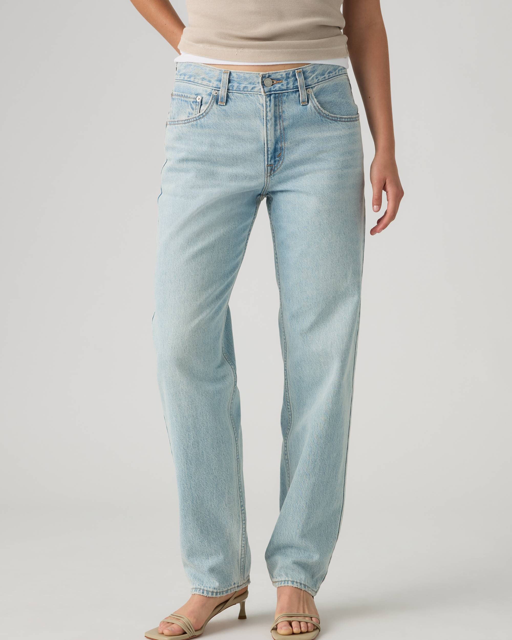 Women's Loose Taper Jeans - Message Sent