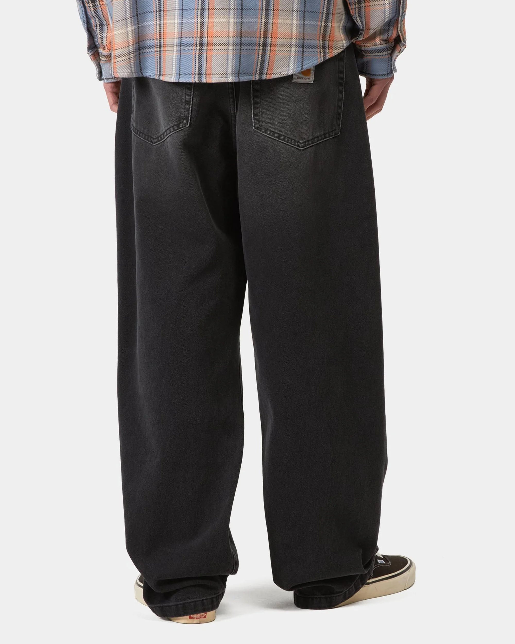 Landon Pant - Black Worn Bleached