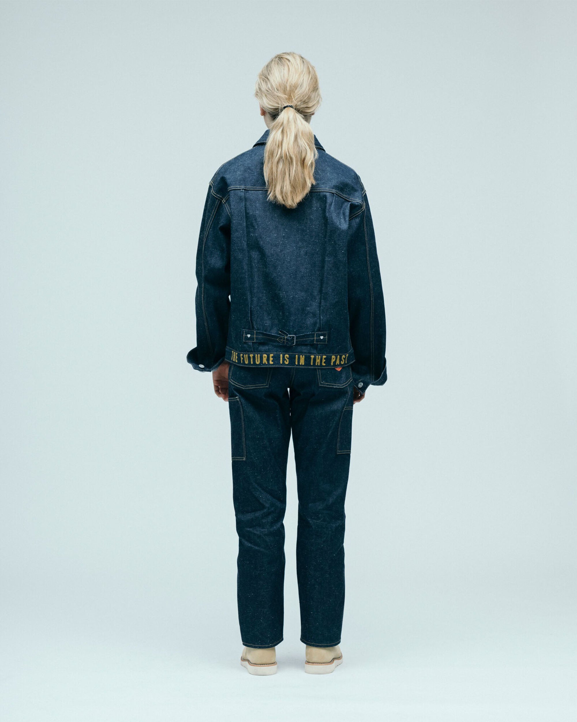 Straight Denim Pants - Past Indigo