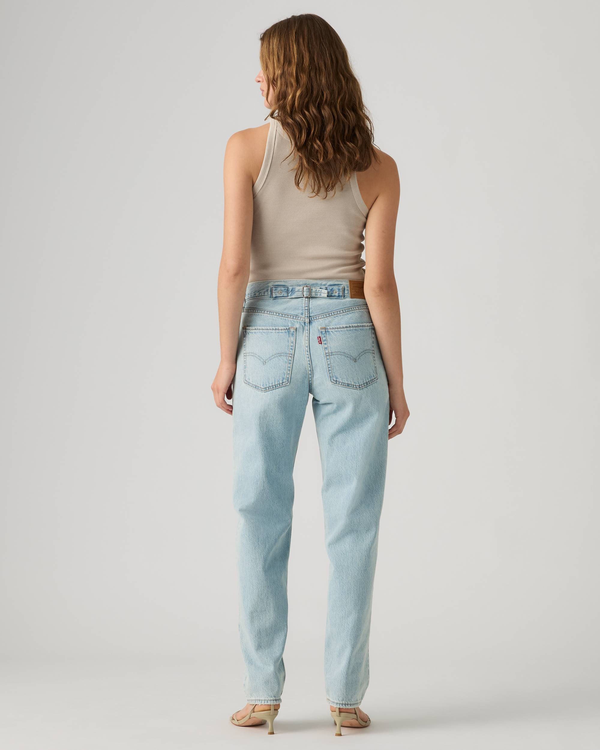 Women's Loose Taper Jeans - Message Sent