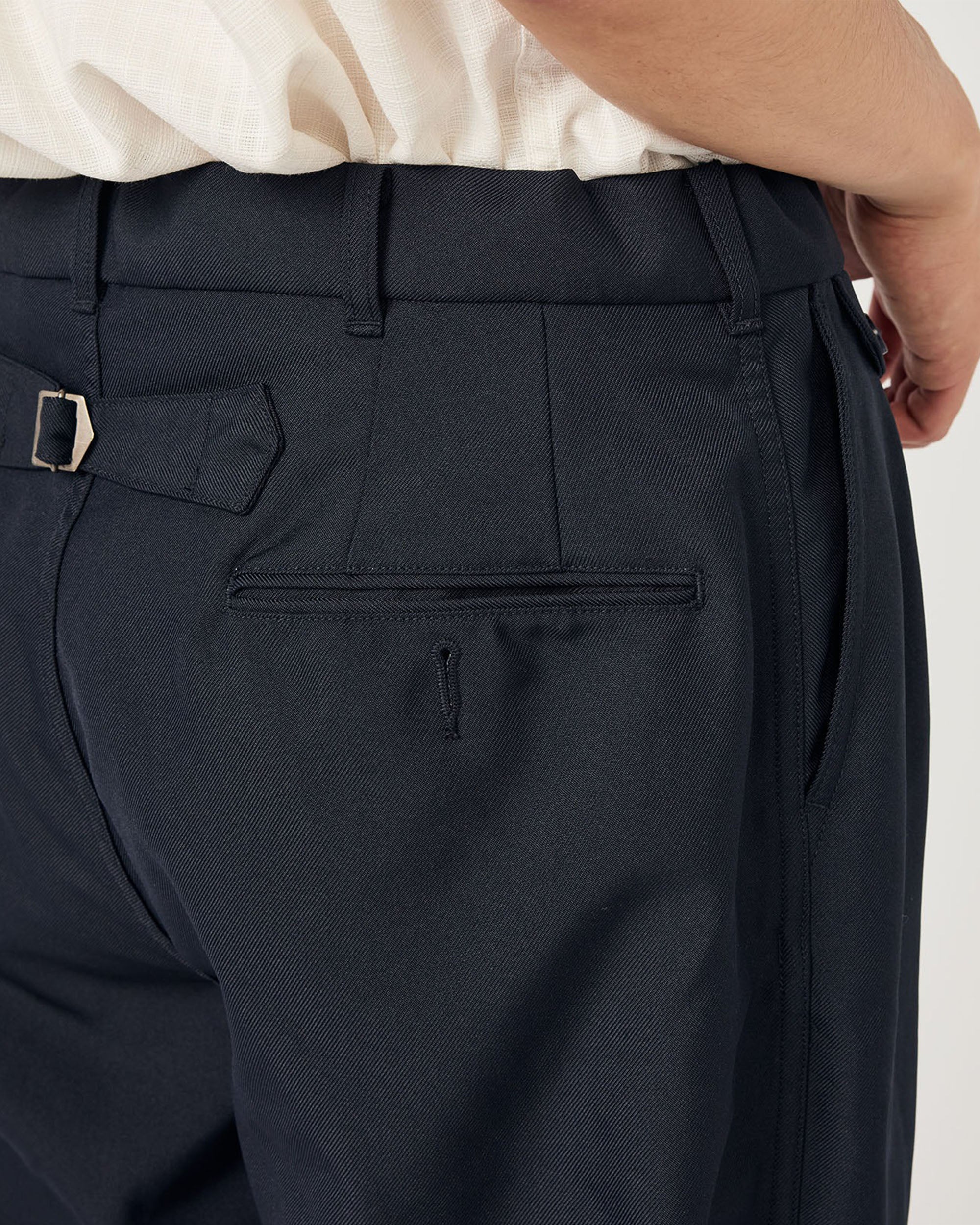 Twill Club Pants - Black