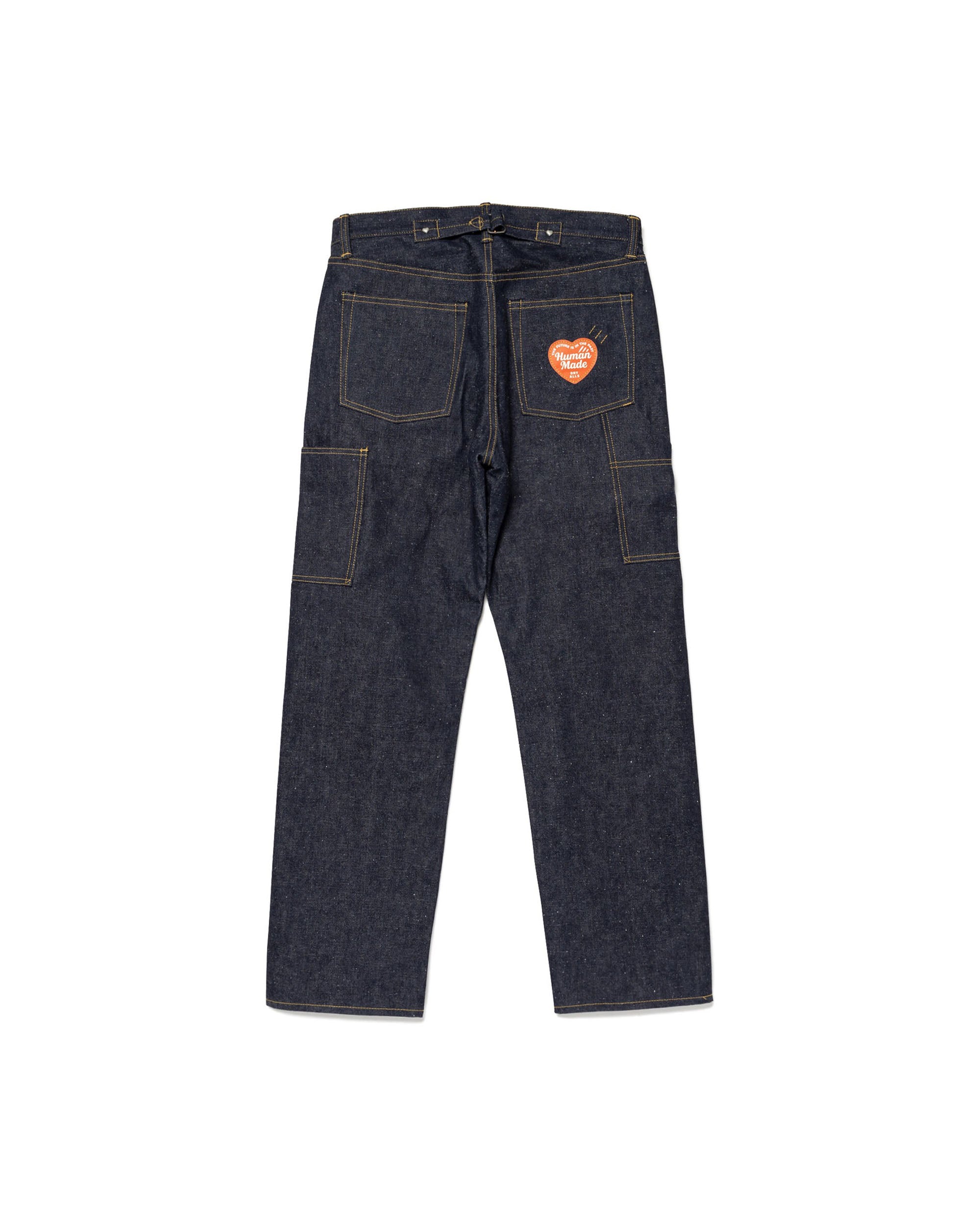 Straight Denim Pants - Past Indigo
