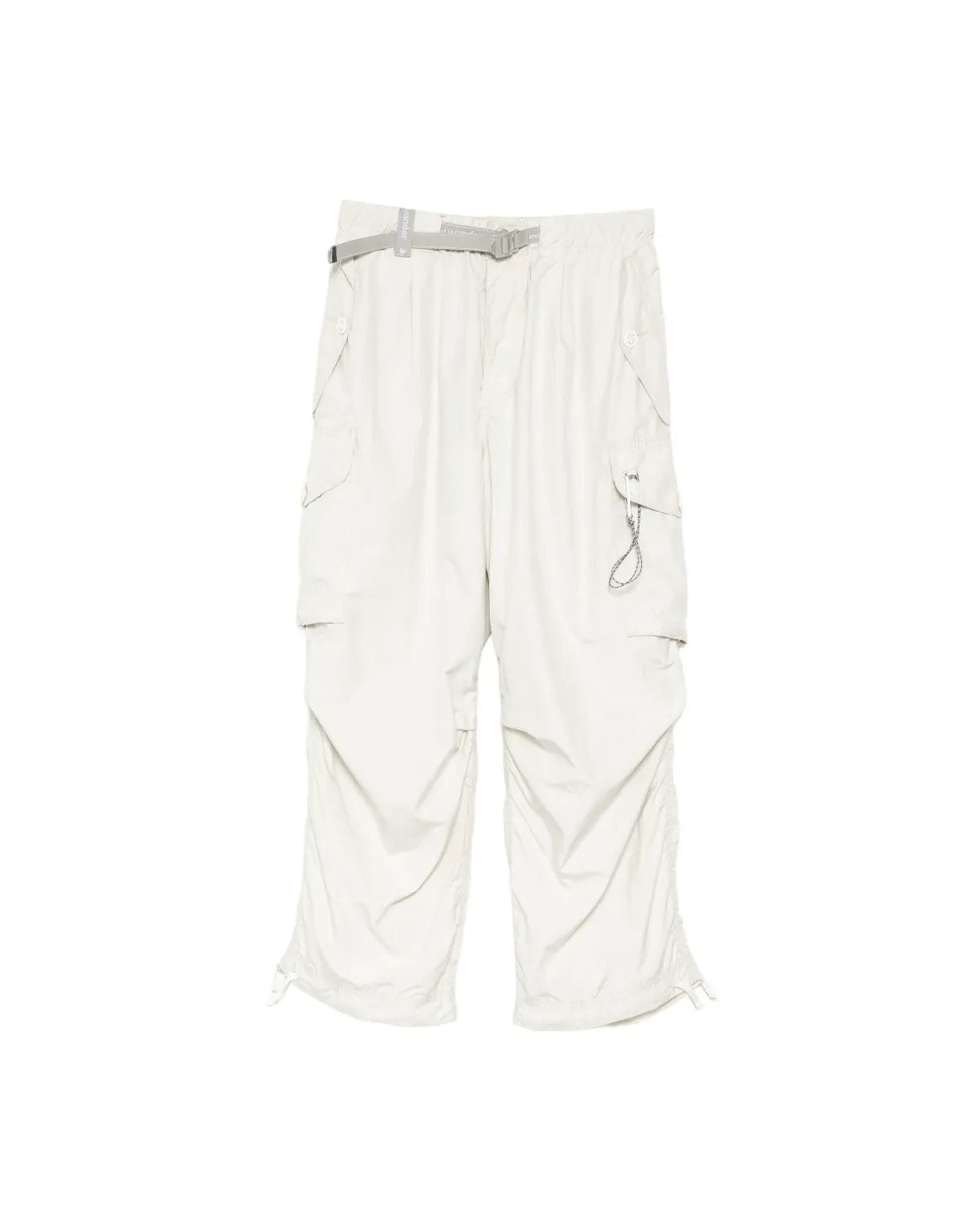 Oversized Cargo Pants - White