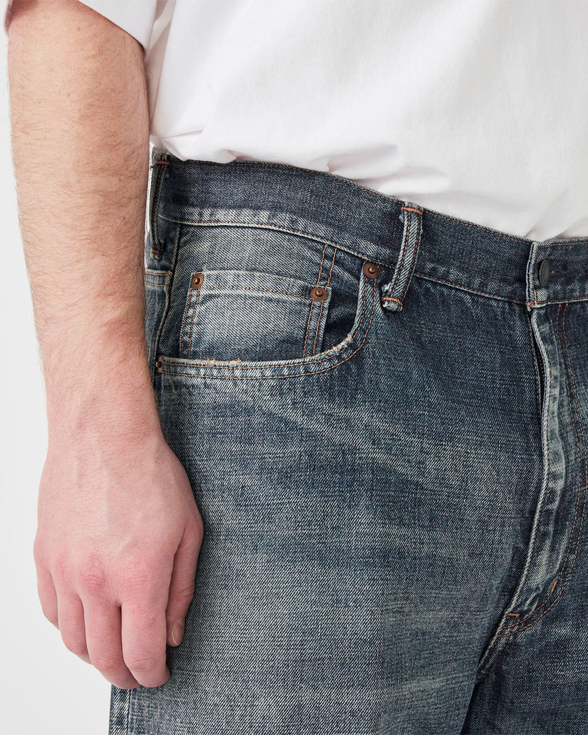 Selvage Denim Pants - Vintage Indigo