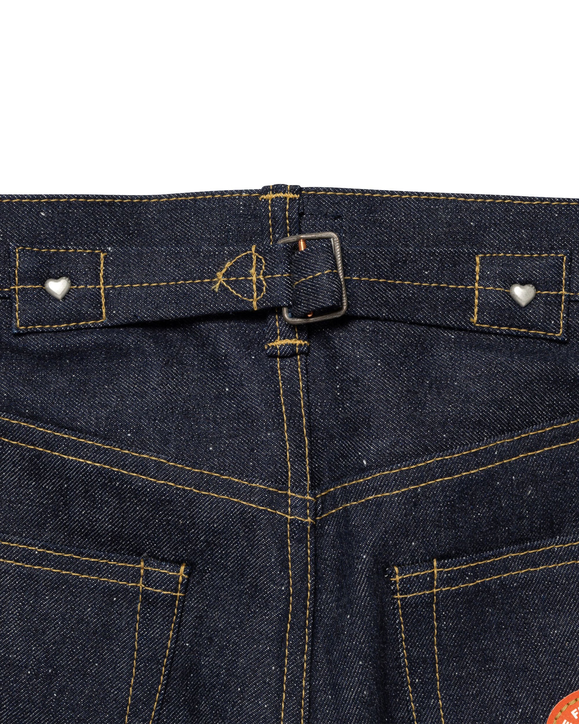 Straight Denim Pants - Past Indigo