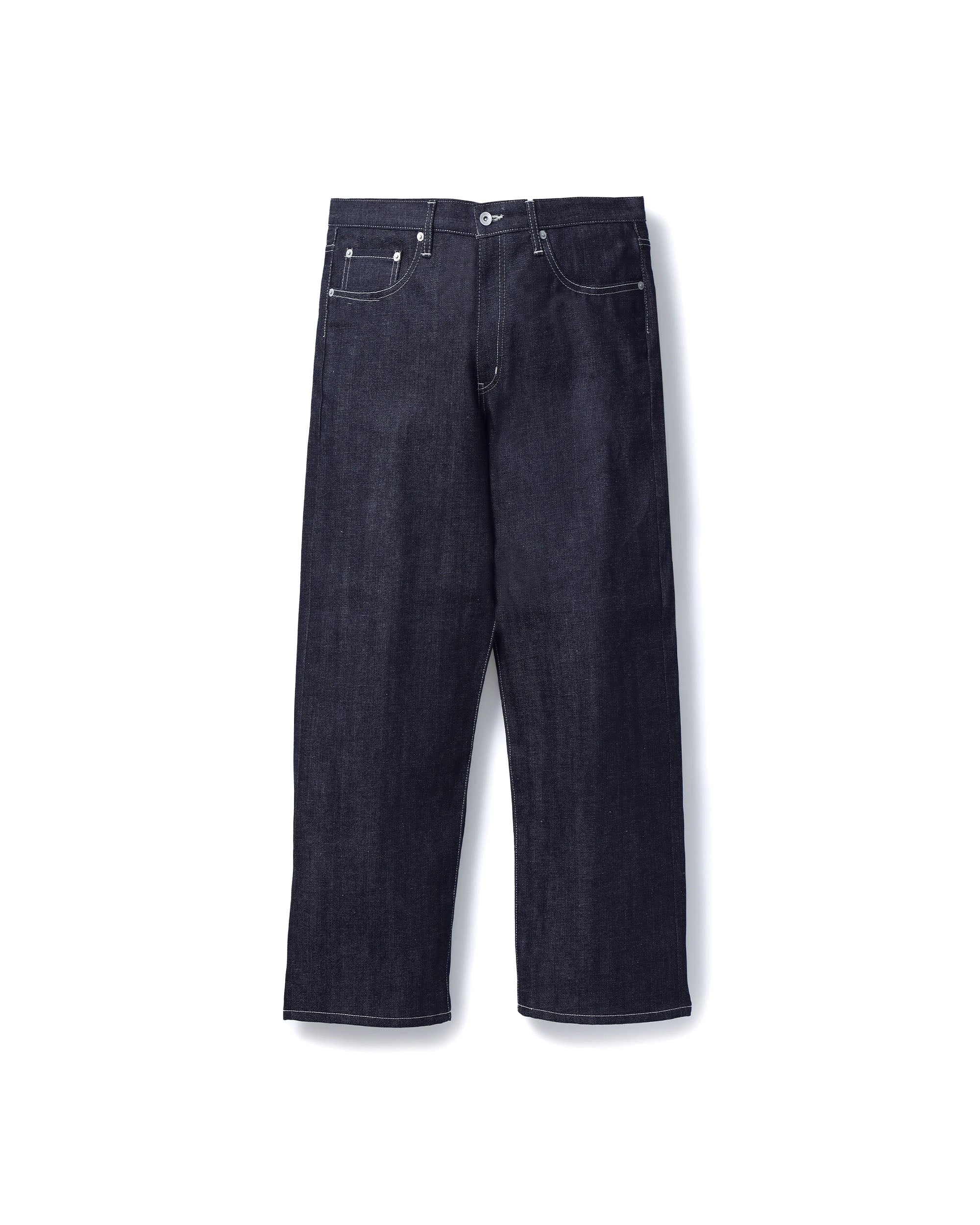 Rigid Denim DP Wide Pants - Indigo